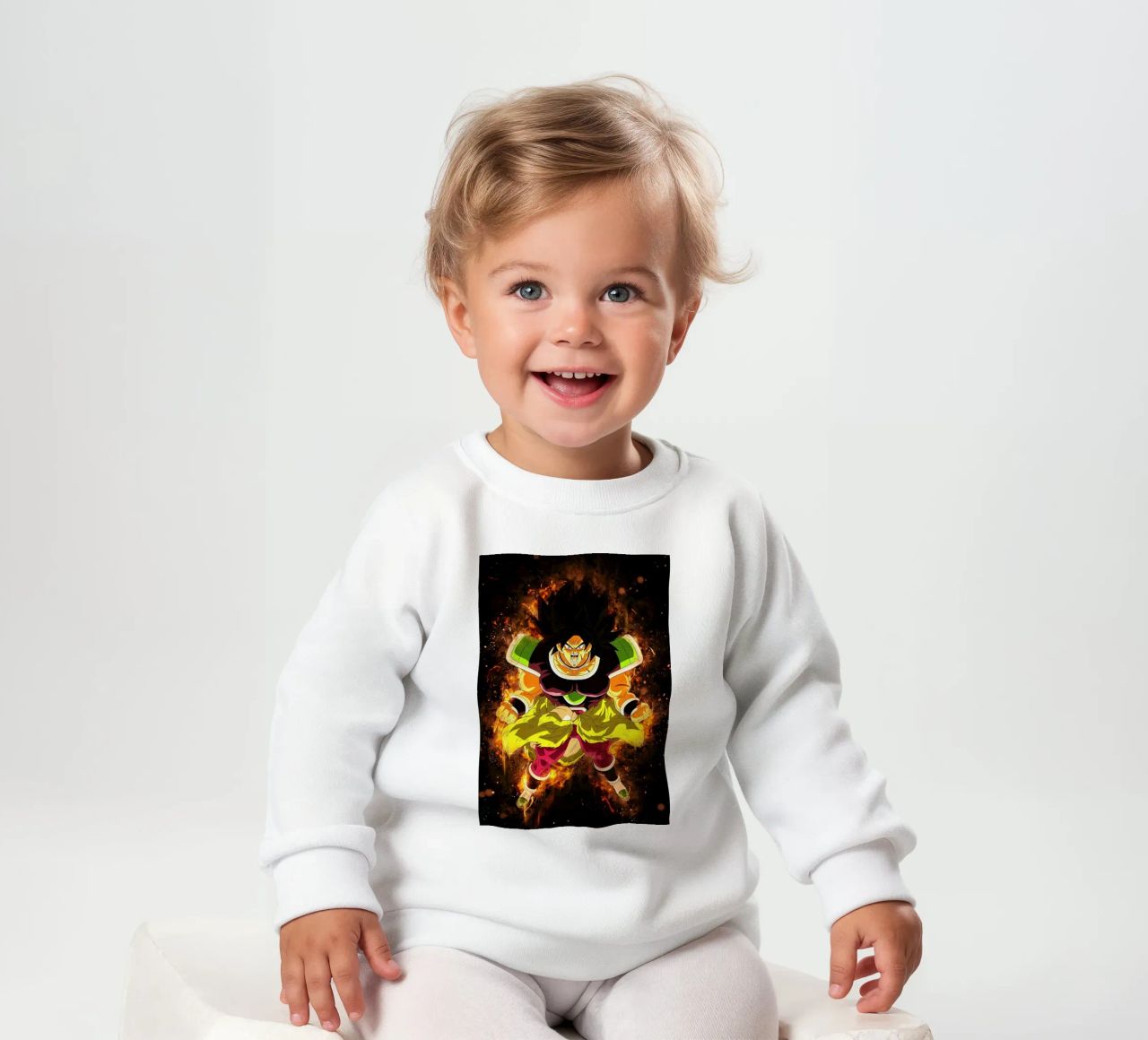 Broly felpa neonato da Neonartstudio