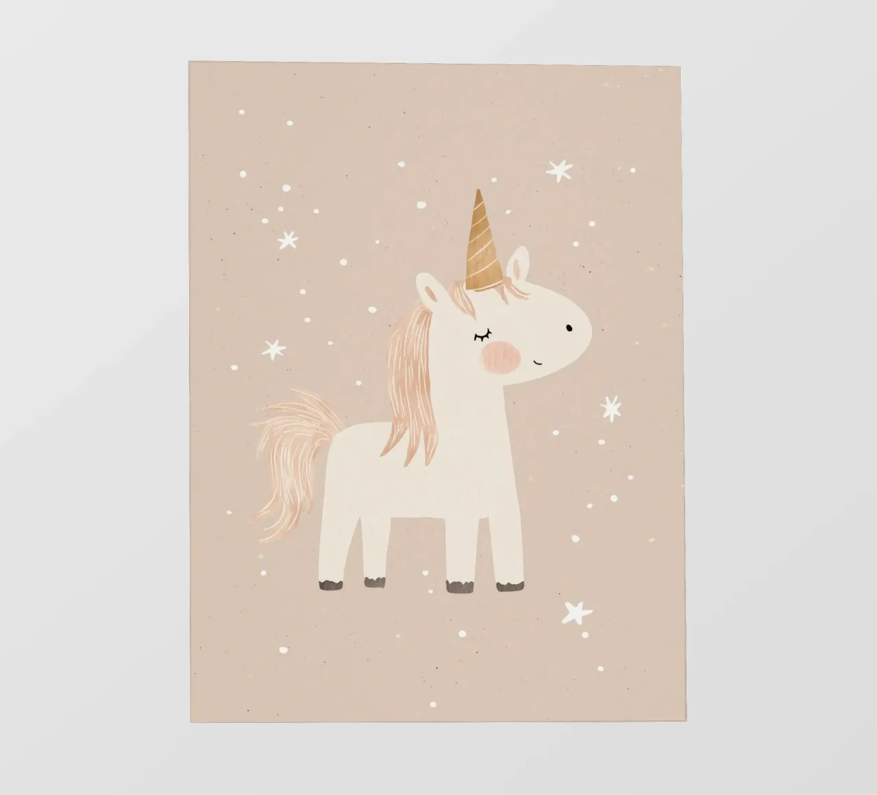 Unicorn backlit folie van treechild