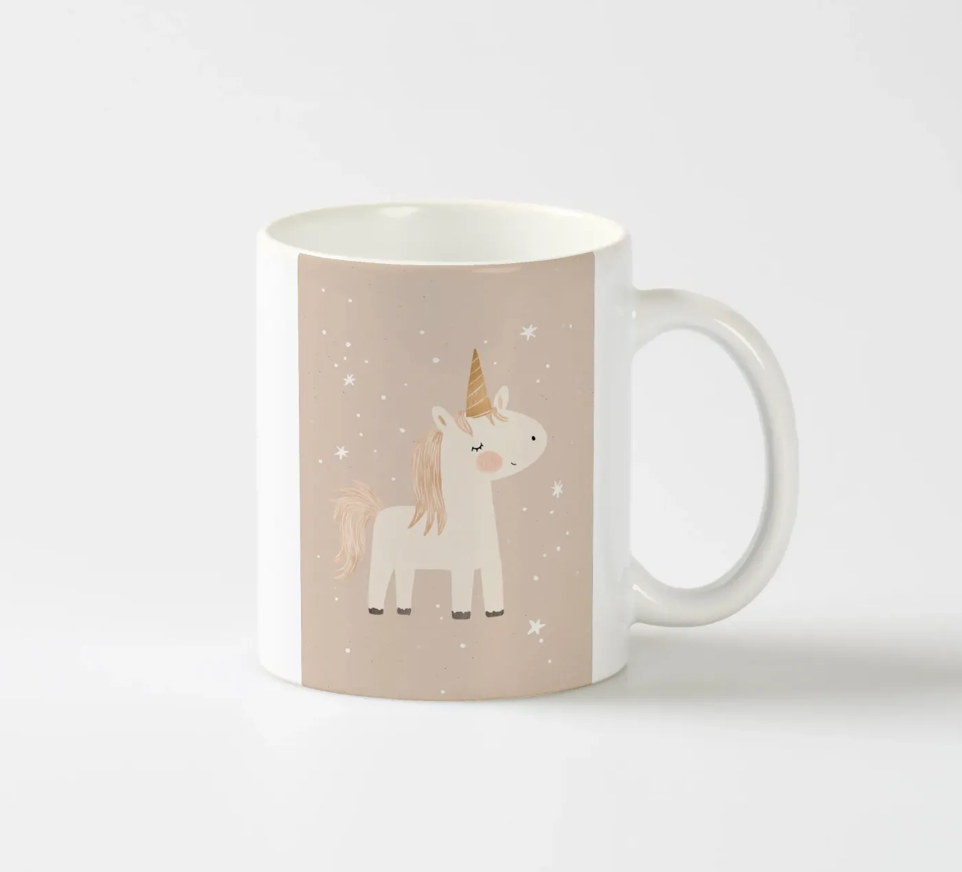 Unicorn ceramic mug by treechild