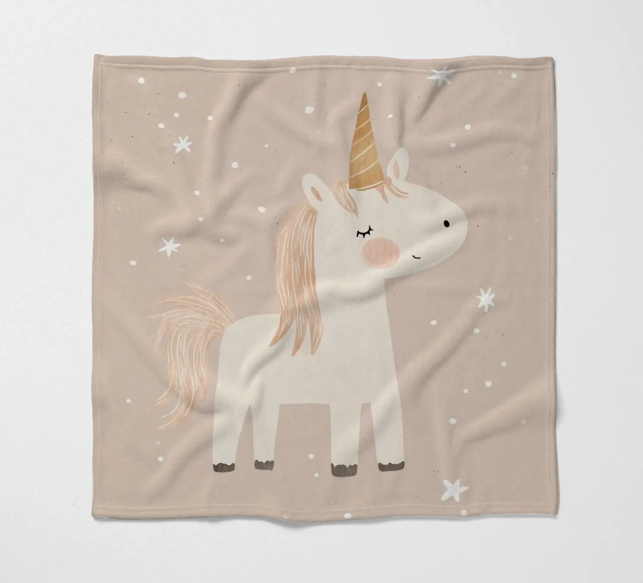 Unicorn coperta in pile da treechild