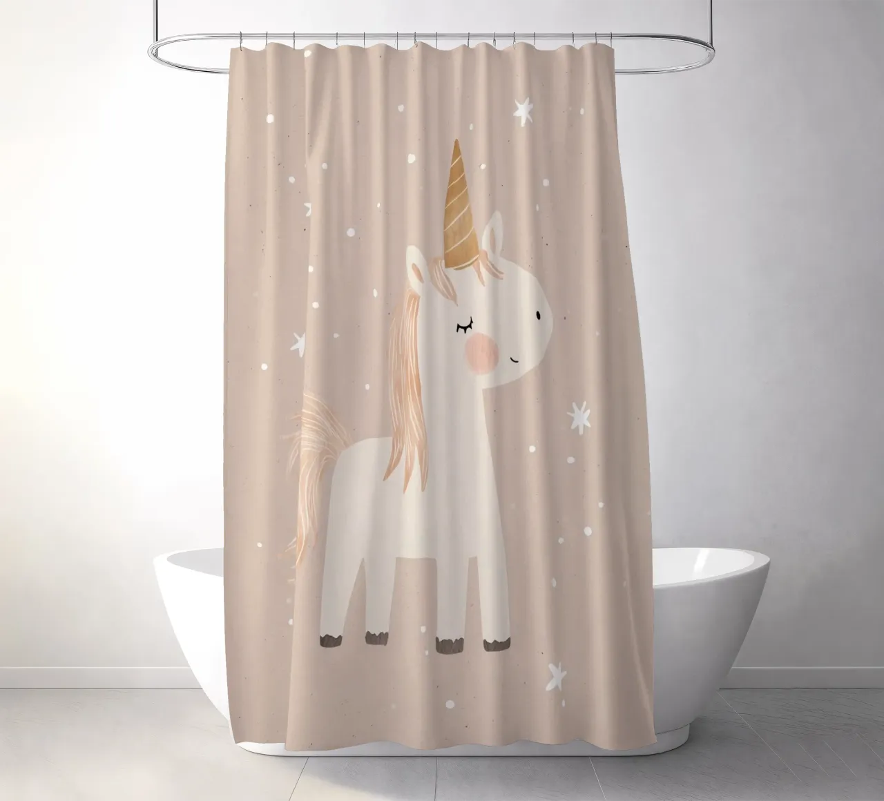 Unicorn tenda da doccia da treechild