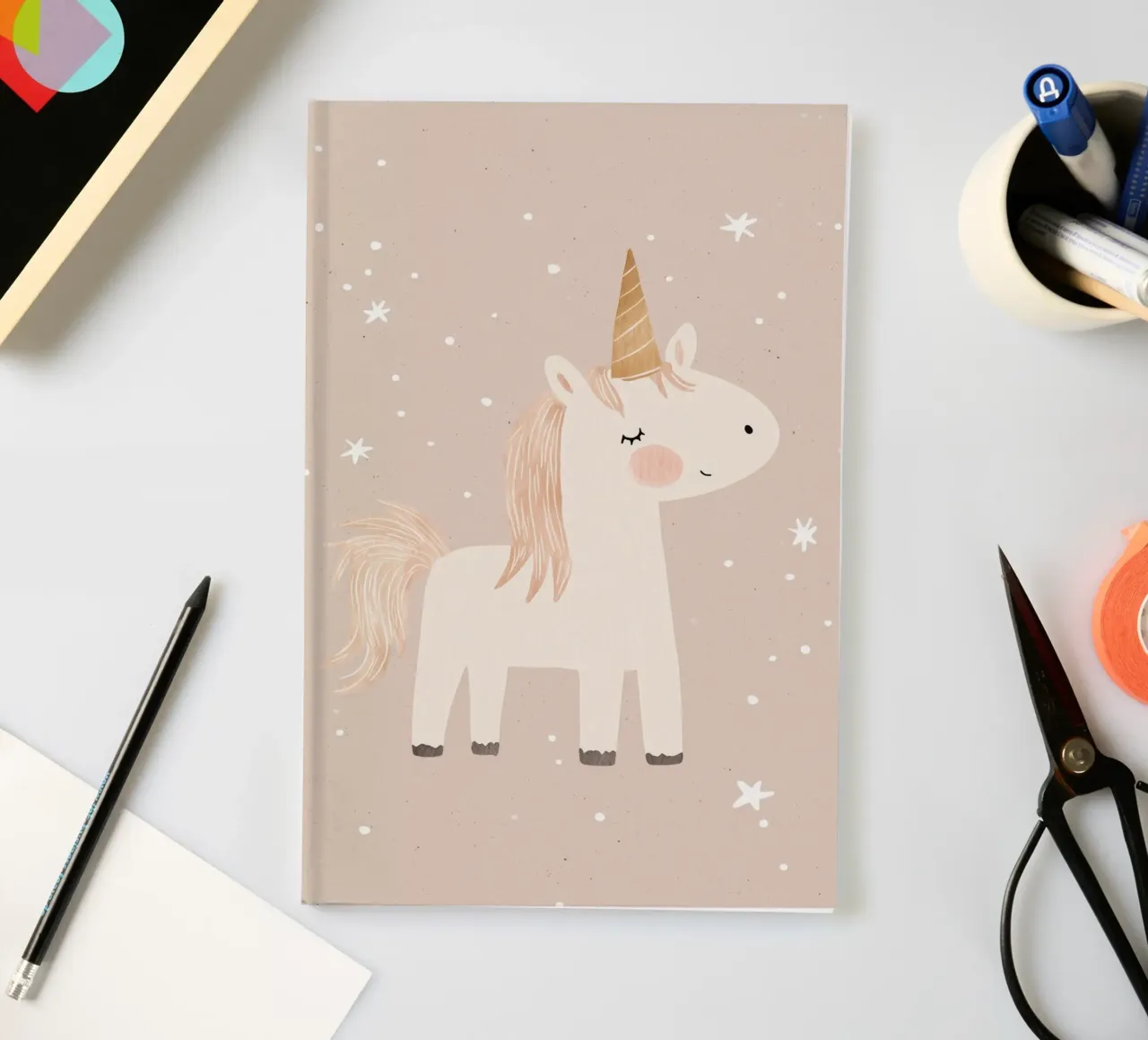 Unicorn notebook by treechild