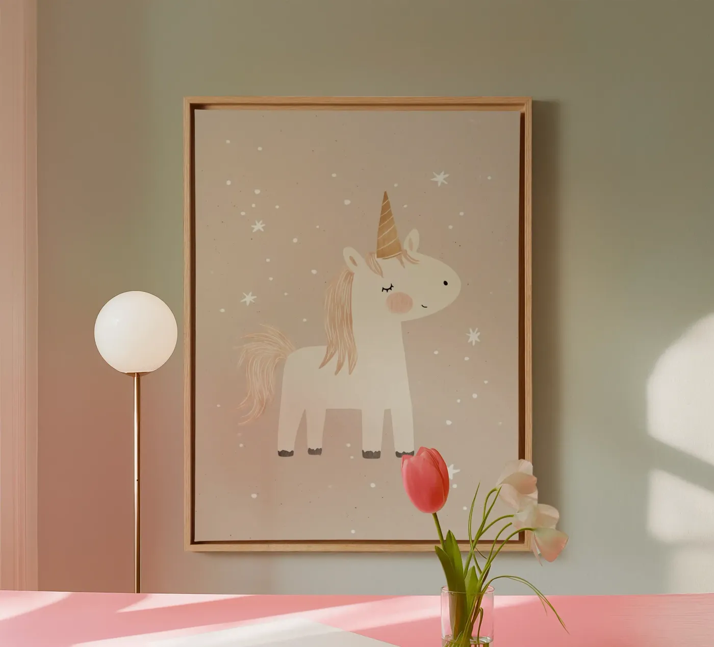 Unicorn tela da treechild