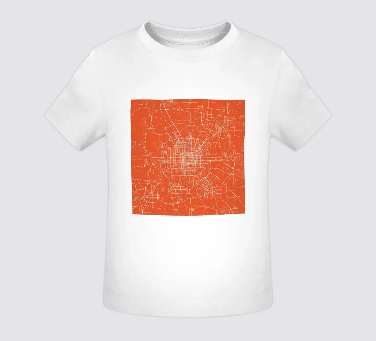 Bejing Red maglietta neonato da Urban Maps