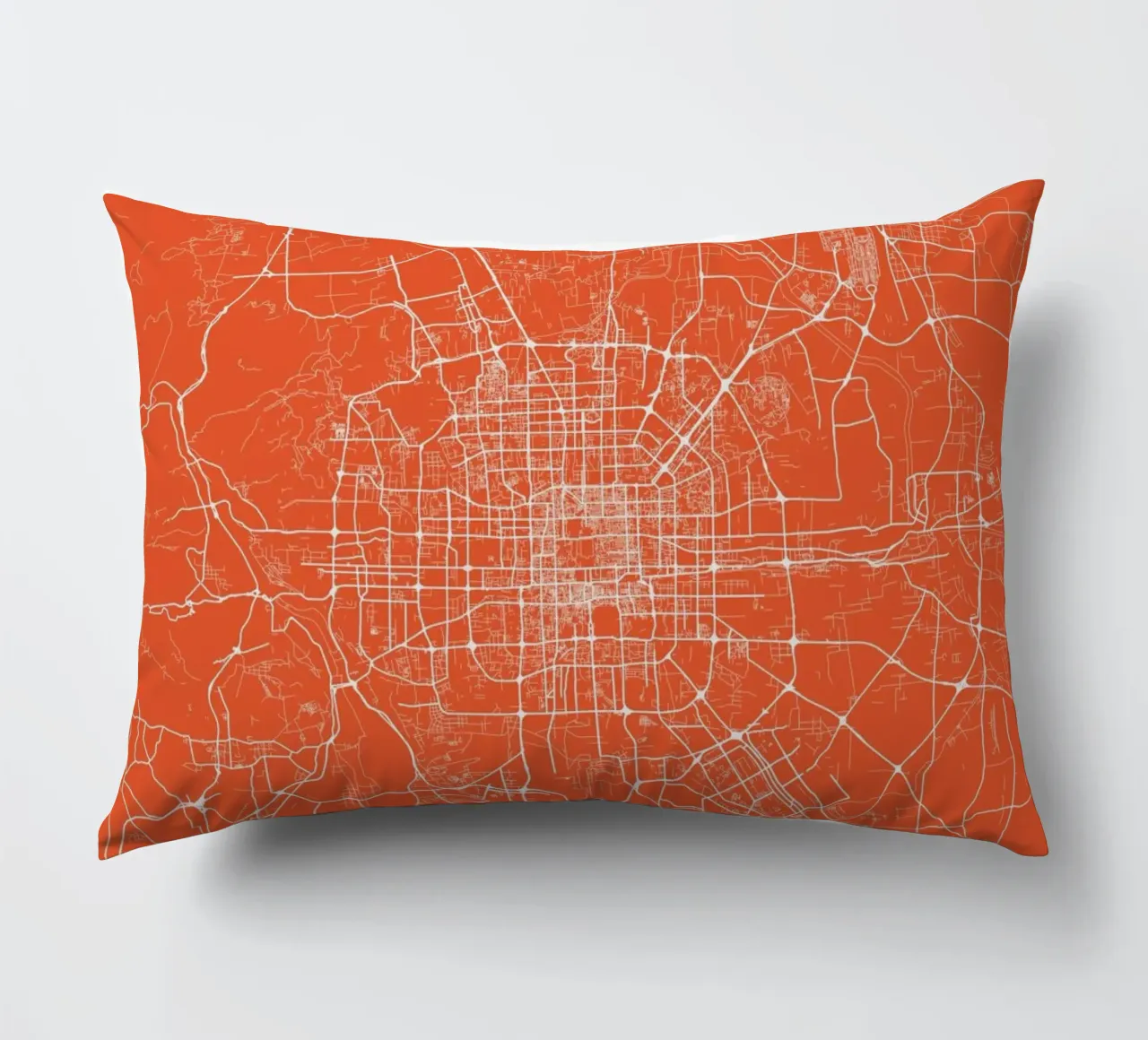 Bejing Red cuscino da Urban Maps