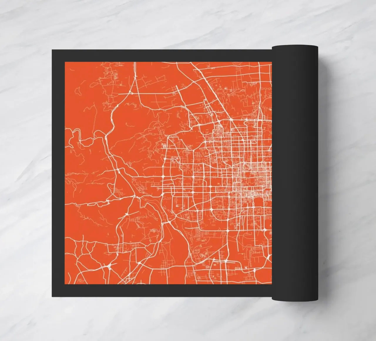 Bejing Red zerbino da Urban Maps