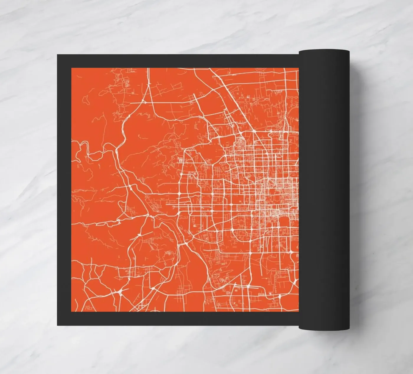 Bejing Red zerbino da Urban Maps