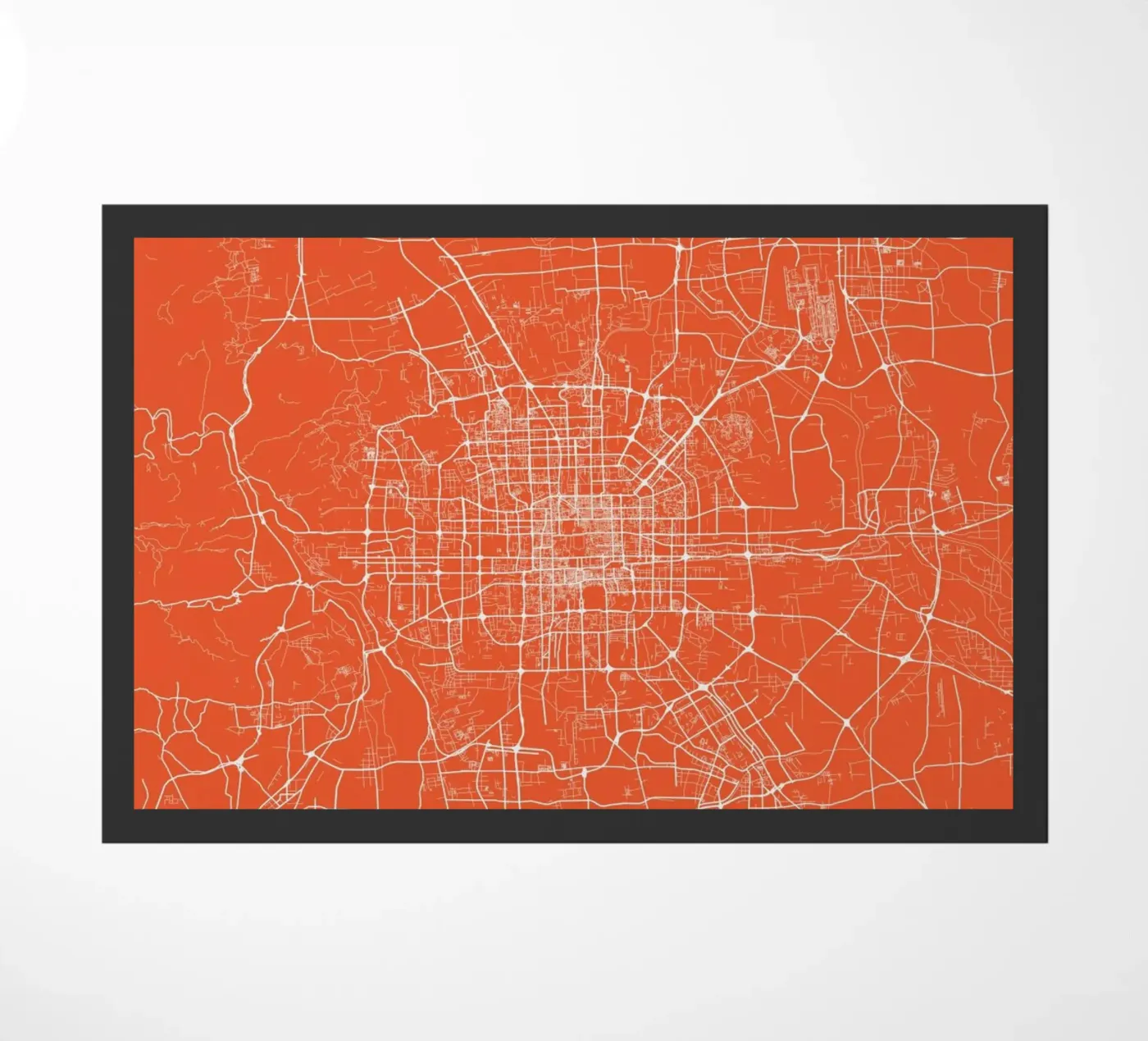 Bejing Red zerbino da Urban Maps