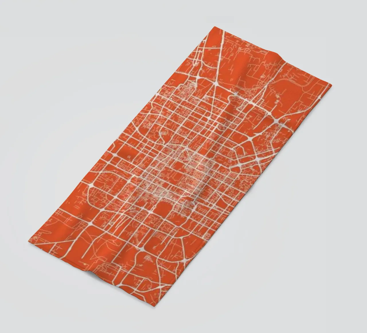 Bejing Red telo mare da Urban Maps