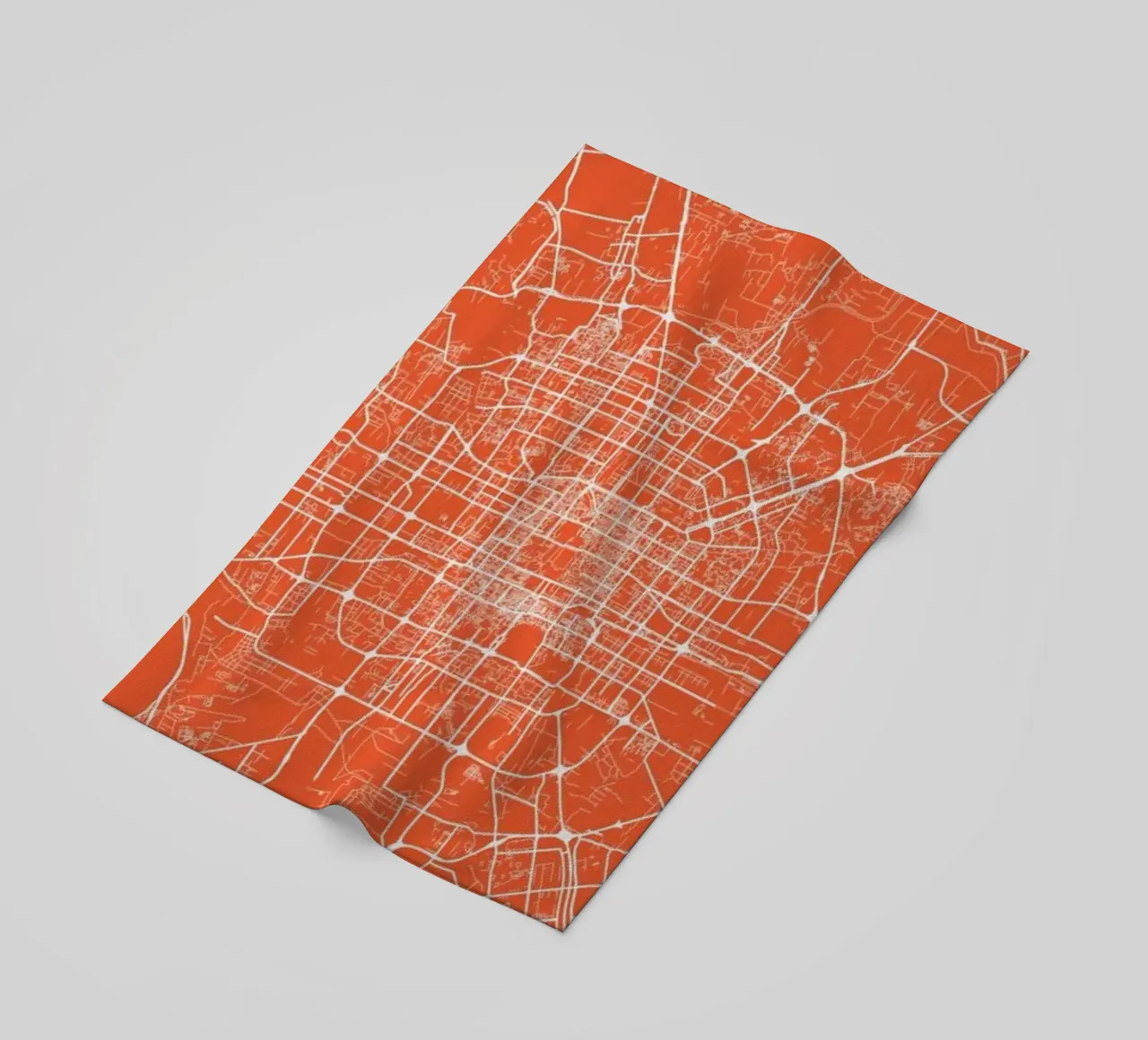 Bejing Red telo mare da Urban Maps