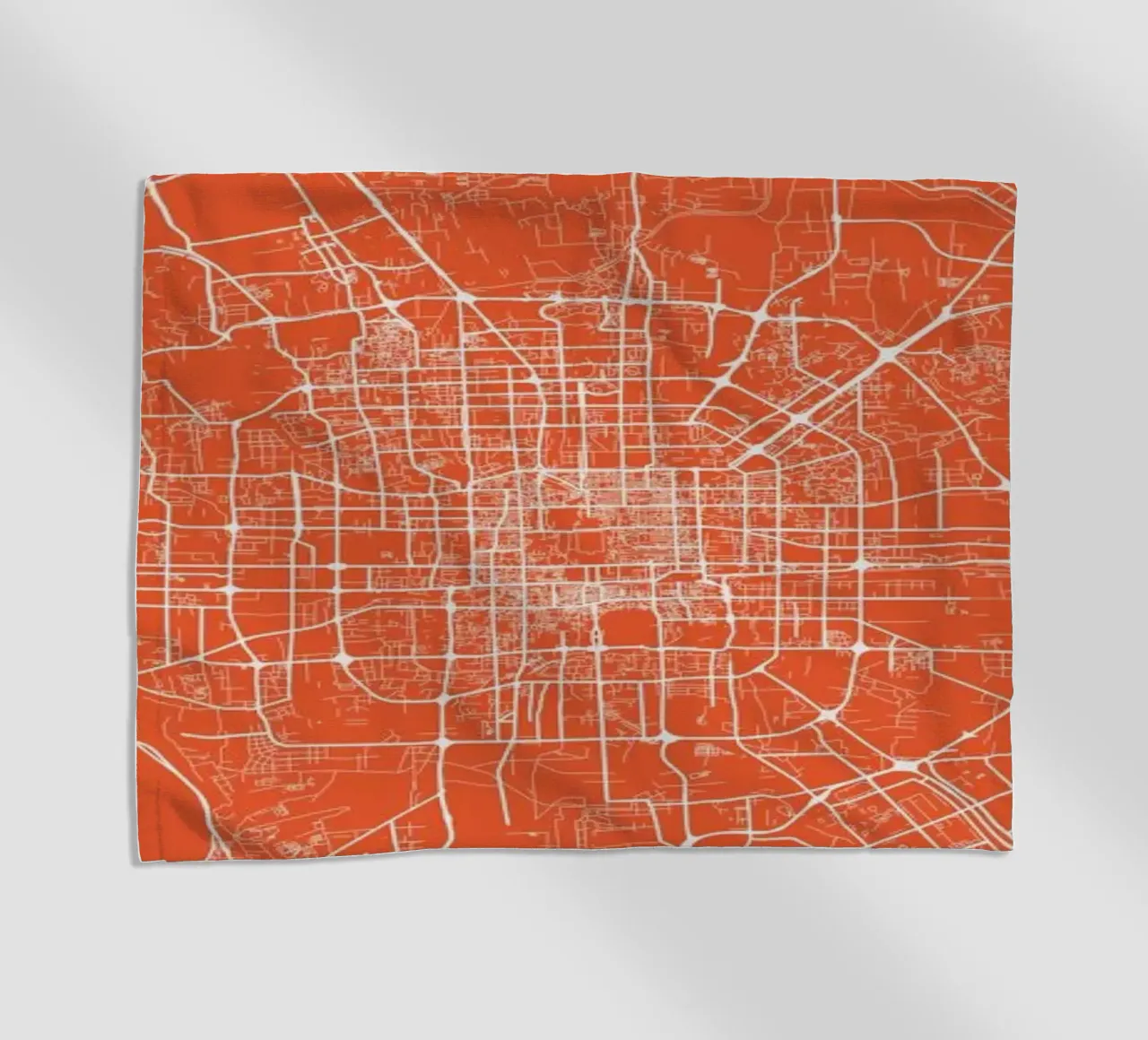 Bejing Red telo mare da Urban Maps