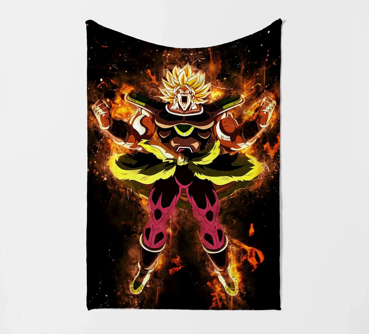 Broly SSJ coperta in pile da Neonartstudio