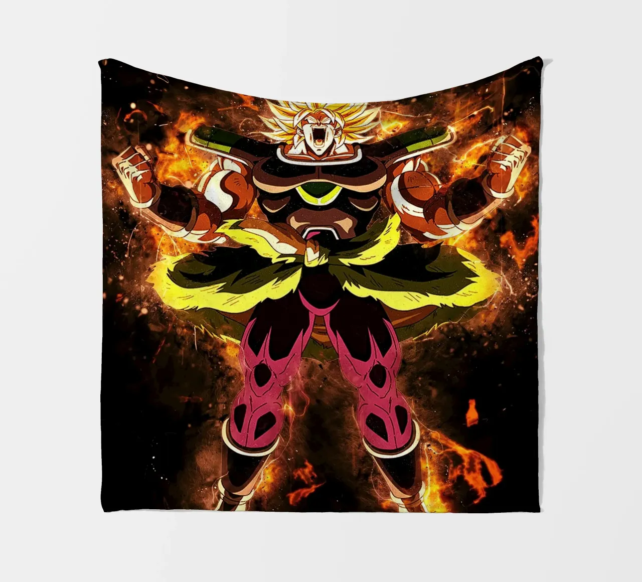 Broly SSJ coperta in pile da Neonartstudio