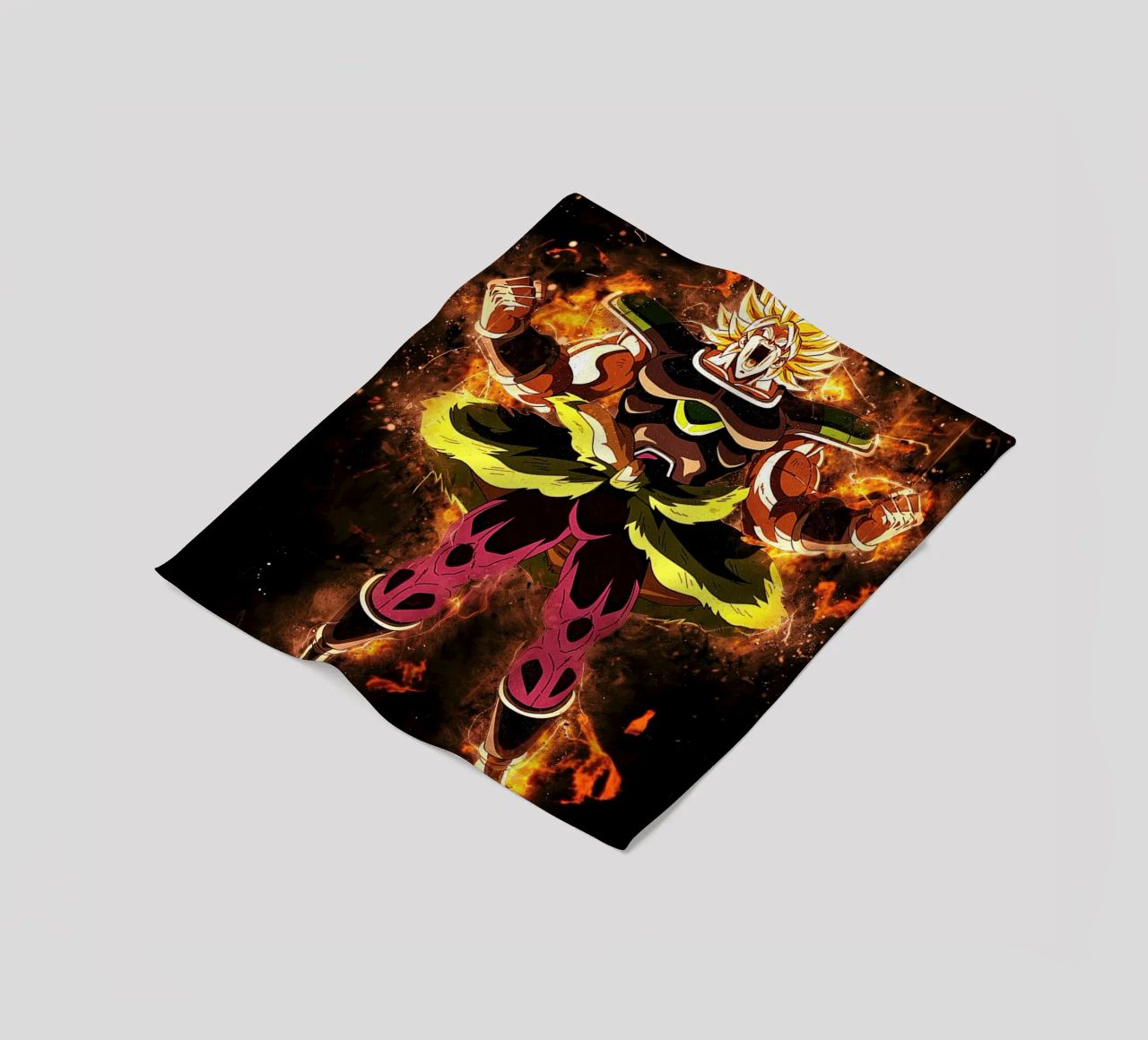 Broly SSJ coperta in pile da Neonartstudio