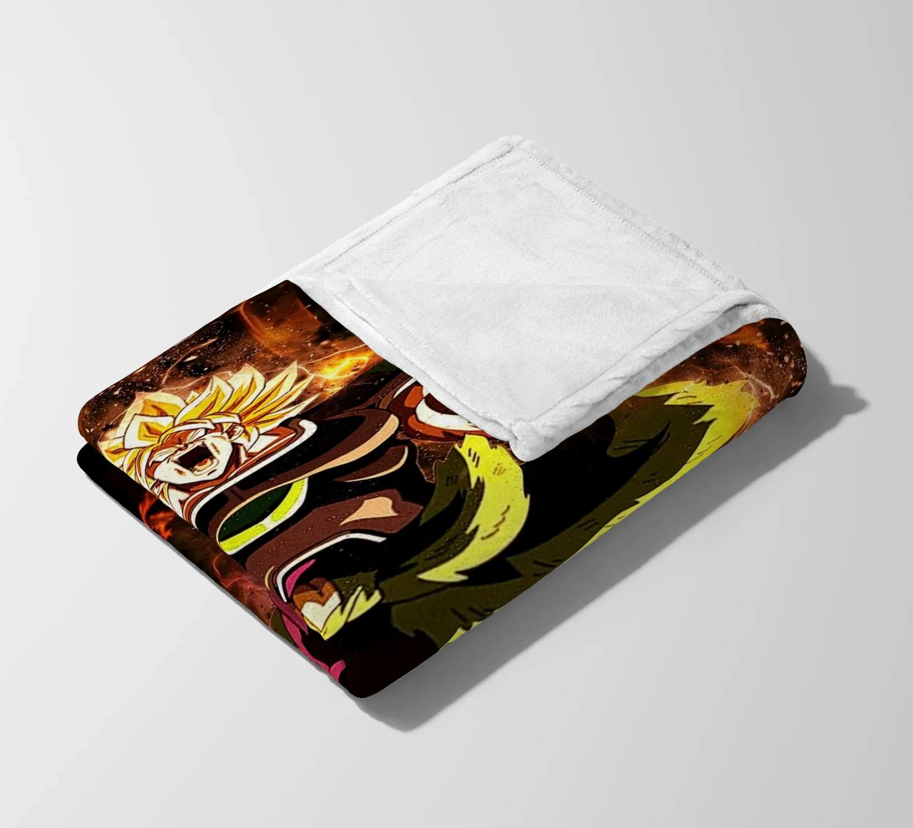 Broly SSJ coperta in pile da Neonartstudio