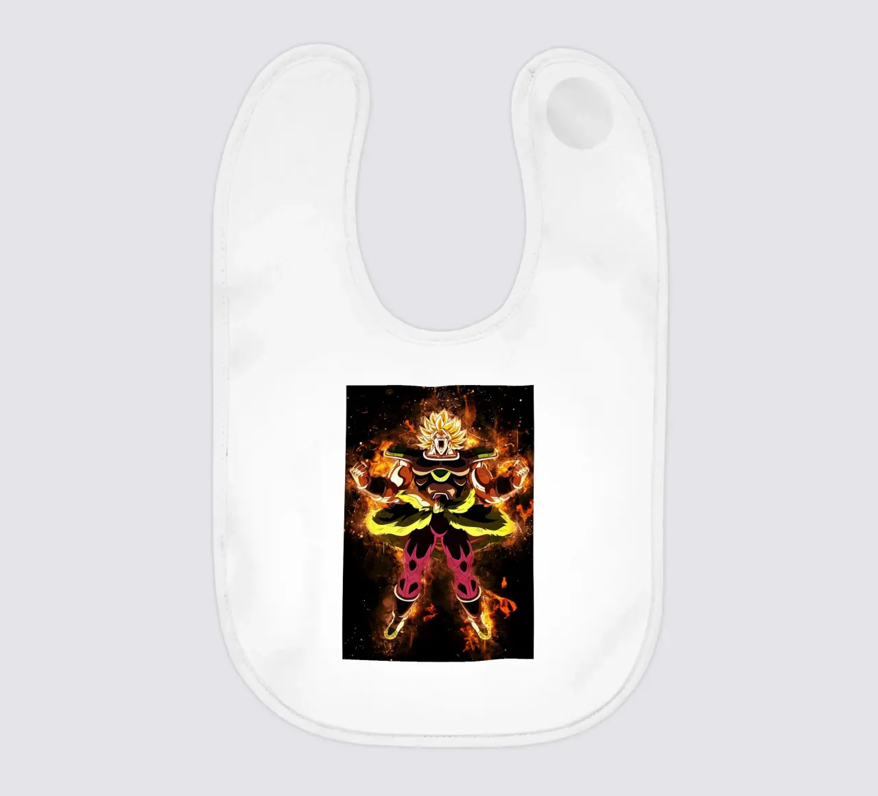 Broly SSJ Babylätzchen von Neonartstudio