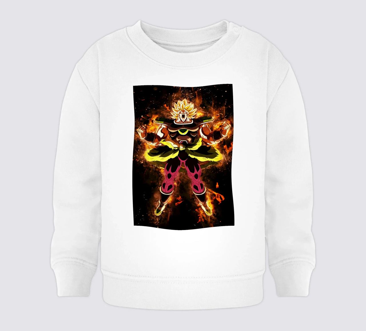 Broly SSJ felpa neonato da Neonartstudio
