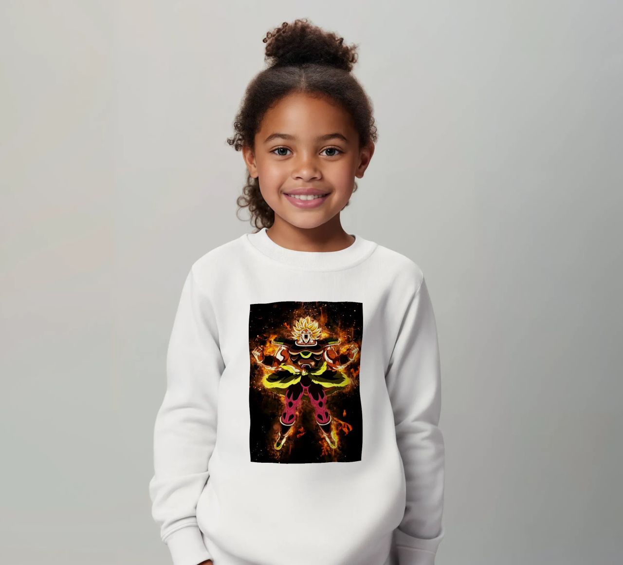 Broly SSJ felpa bambino da Neonartstudio