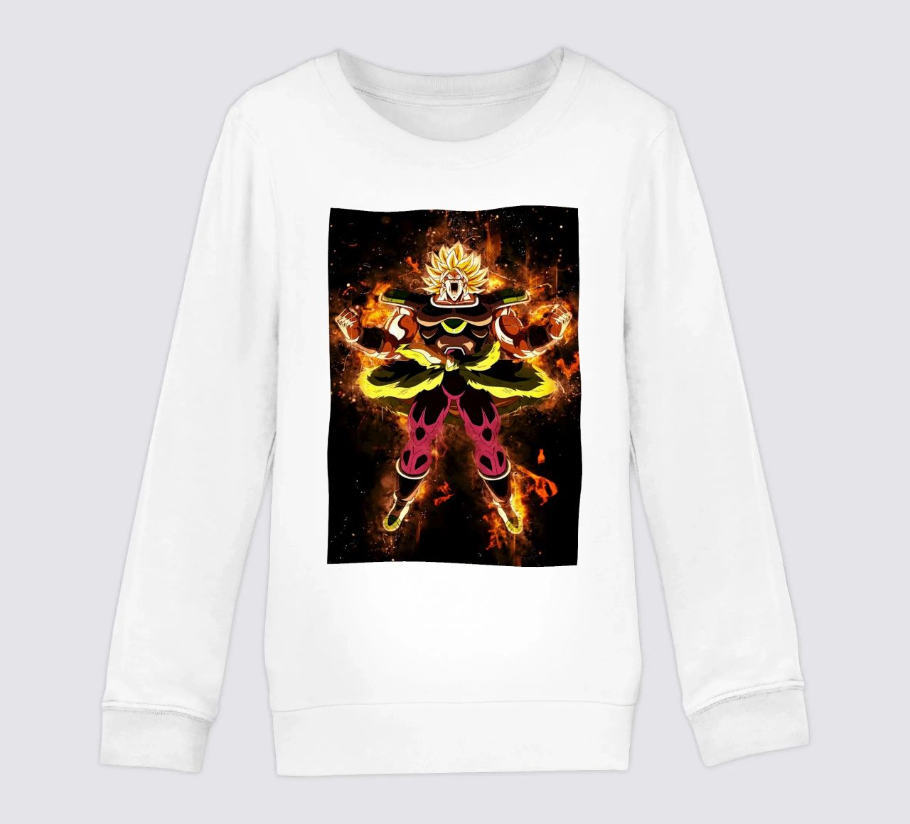 Broly SSJ felpa bambino da Neonartstudio