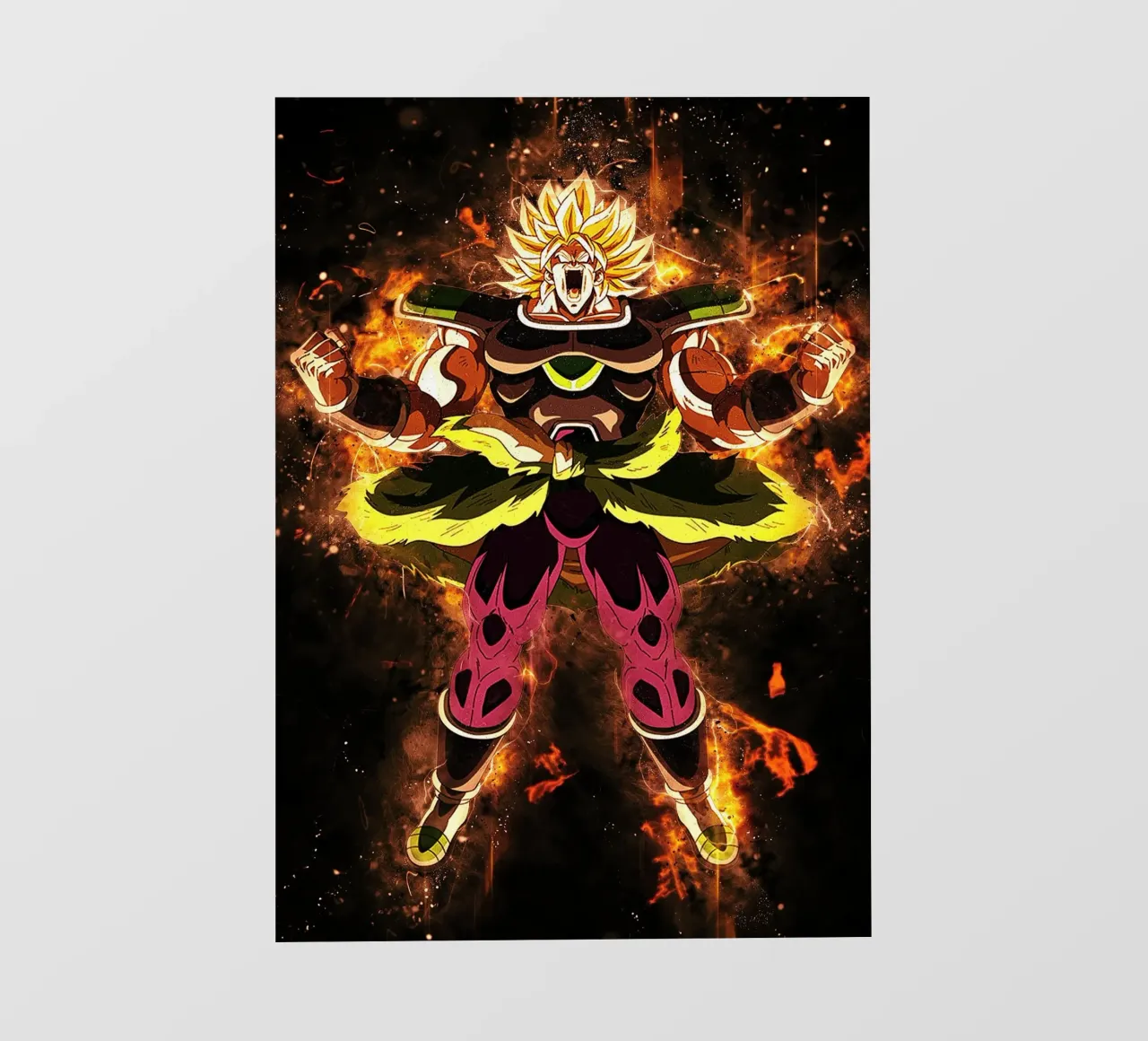 Broly SSJ pvc cover by Neonartstudio