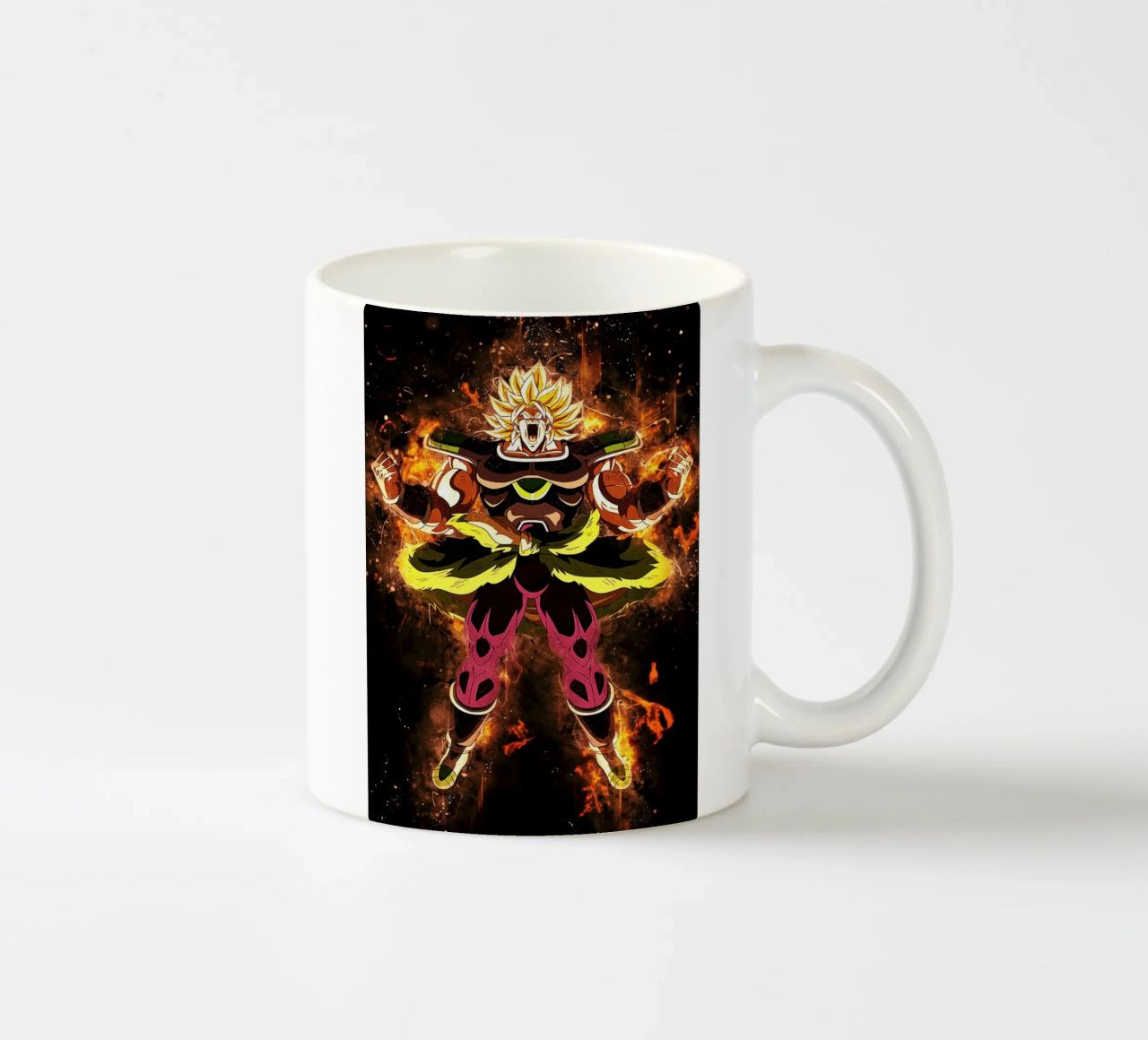 Broly SSJ tazza in ceramica da Neonartstudio