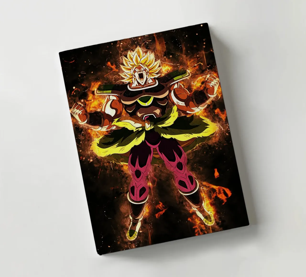 Broly SSJ diario da Neonartstudio