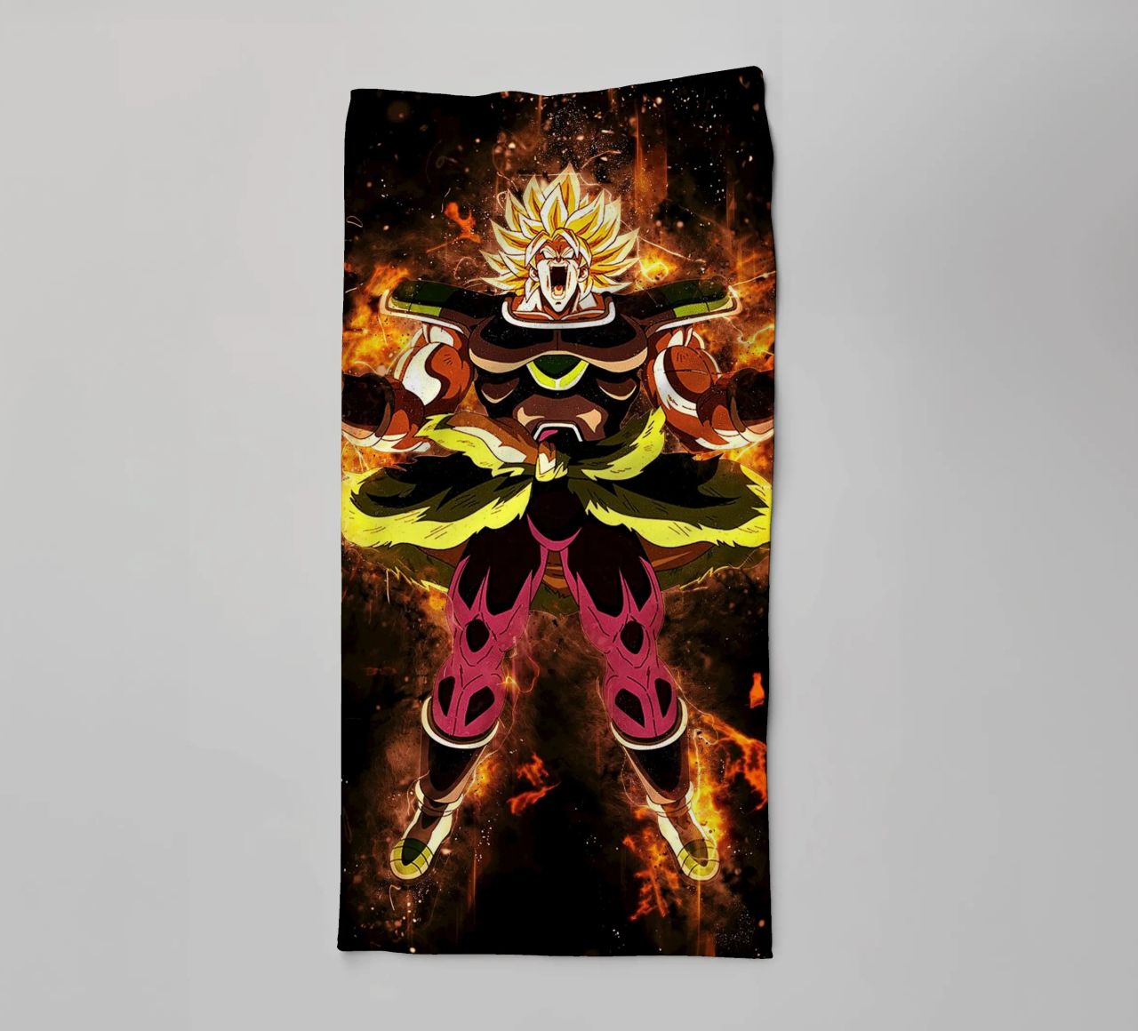 Broly SSJ asciugamano da bagno da Neonartstudio