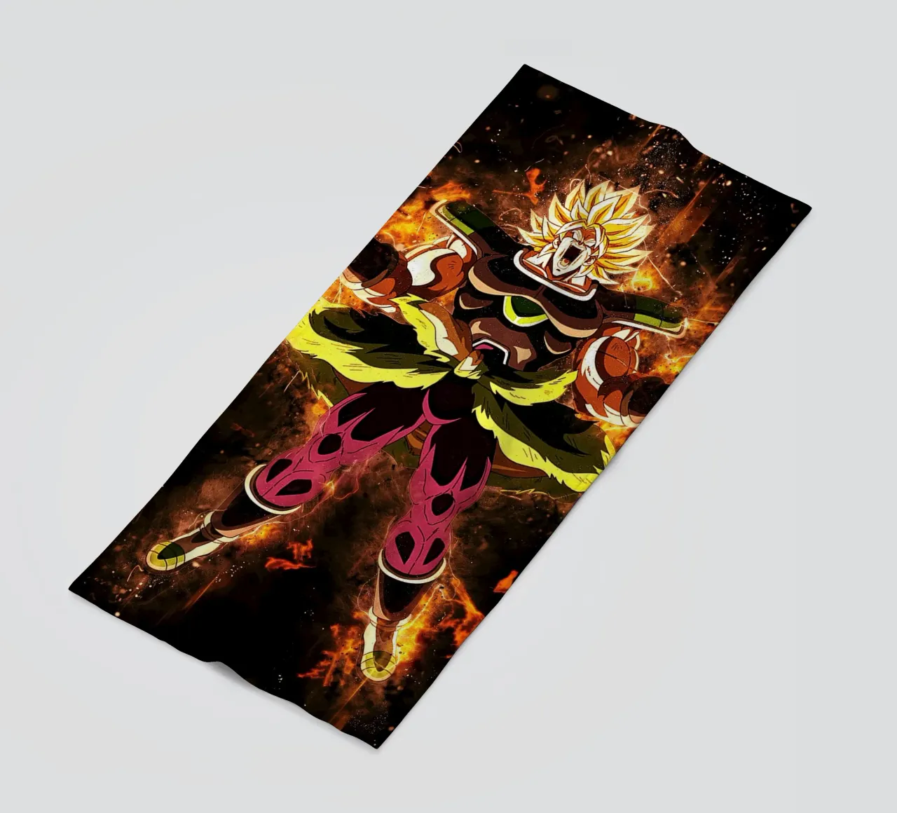 Broly SSJ Strandtuch von Neonartstudio