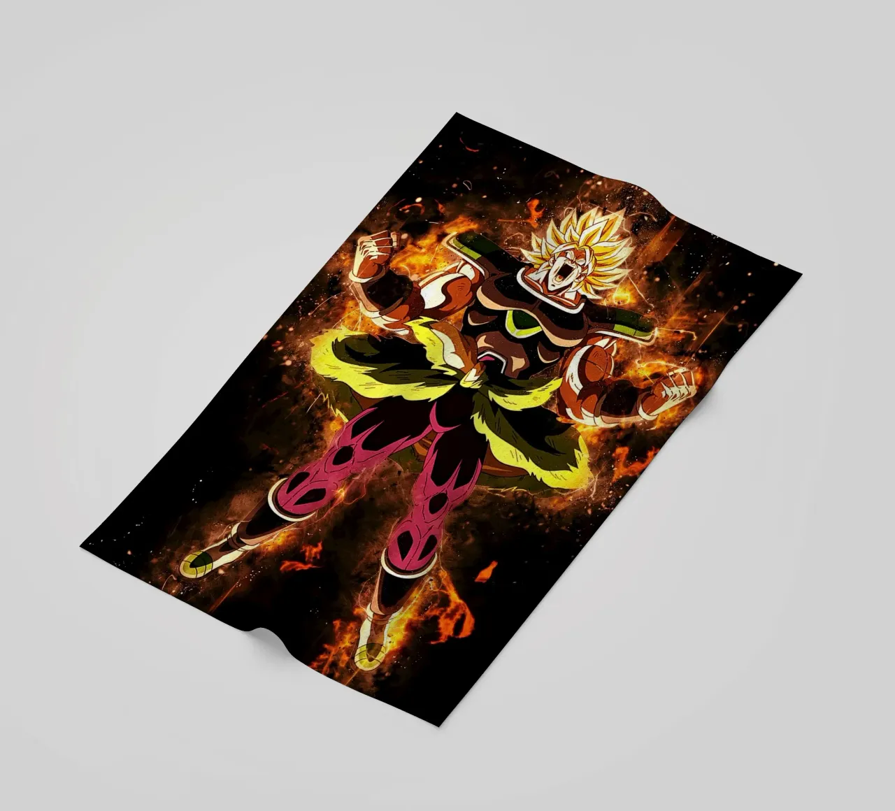 Broly SSJ Strandtuch von Neonartstudio