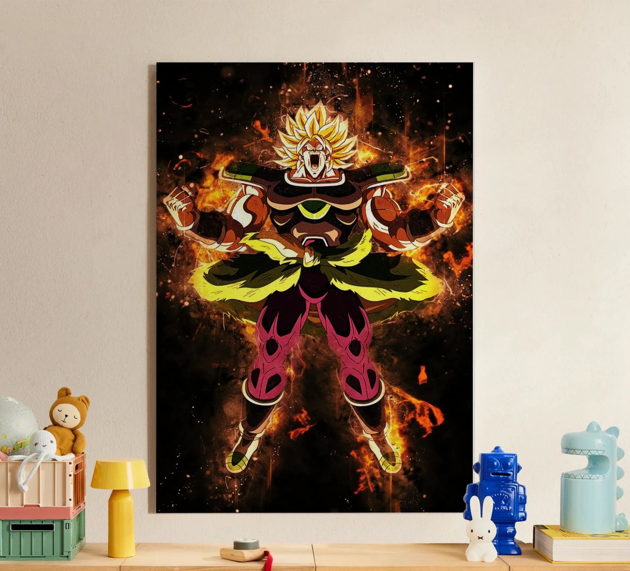 Broly SSJ plexiglass da Neonartstudio