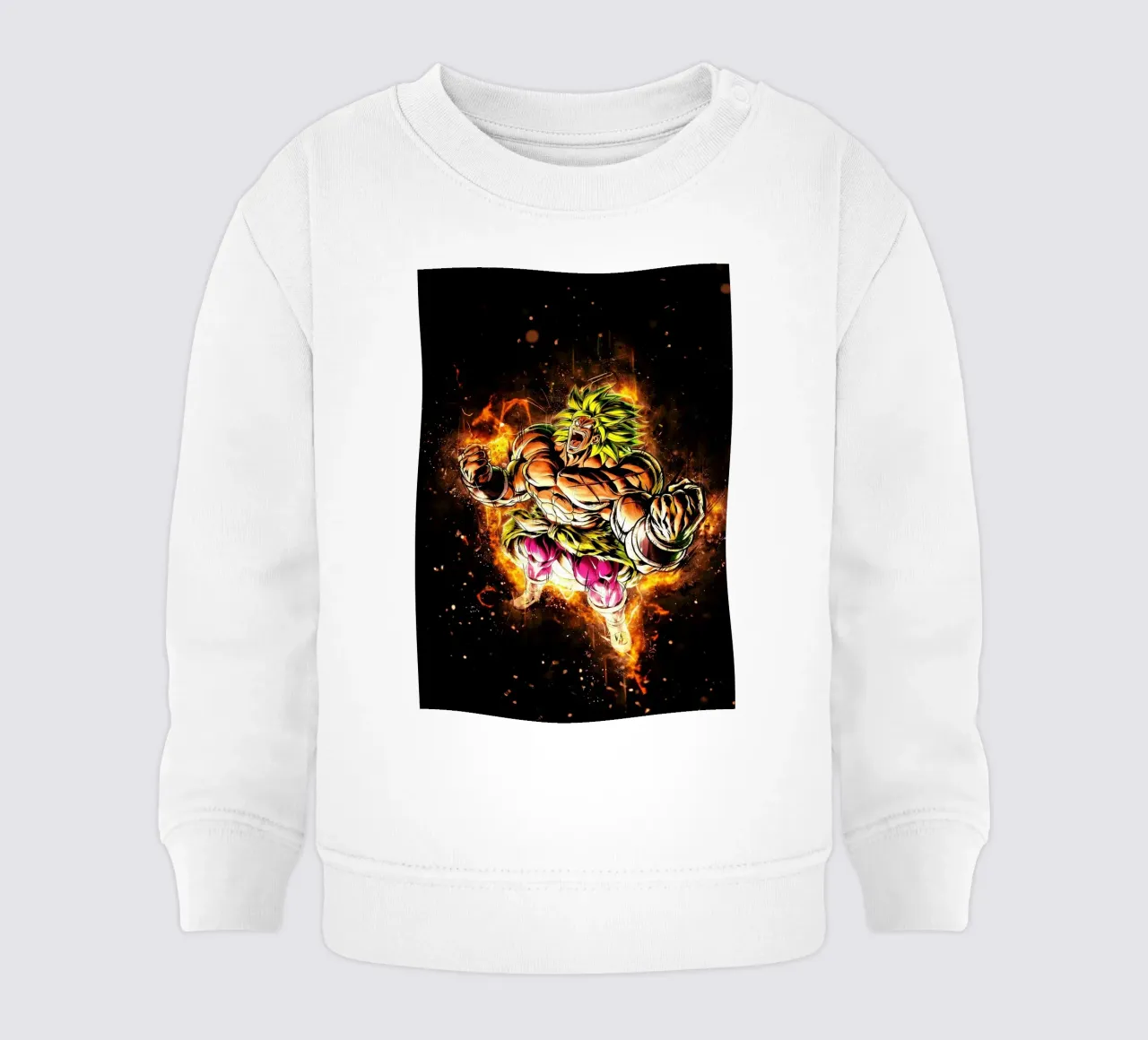 Broly ssj felpa neonato da Neonartstudio