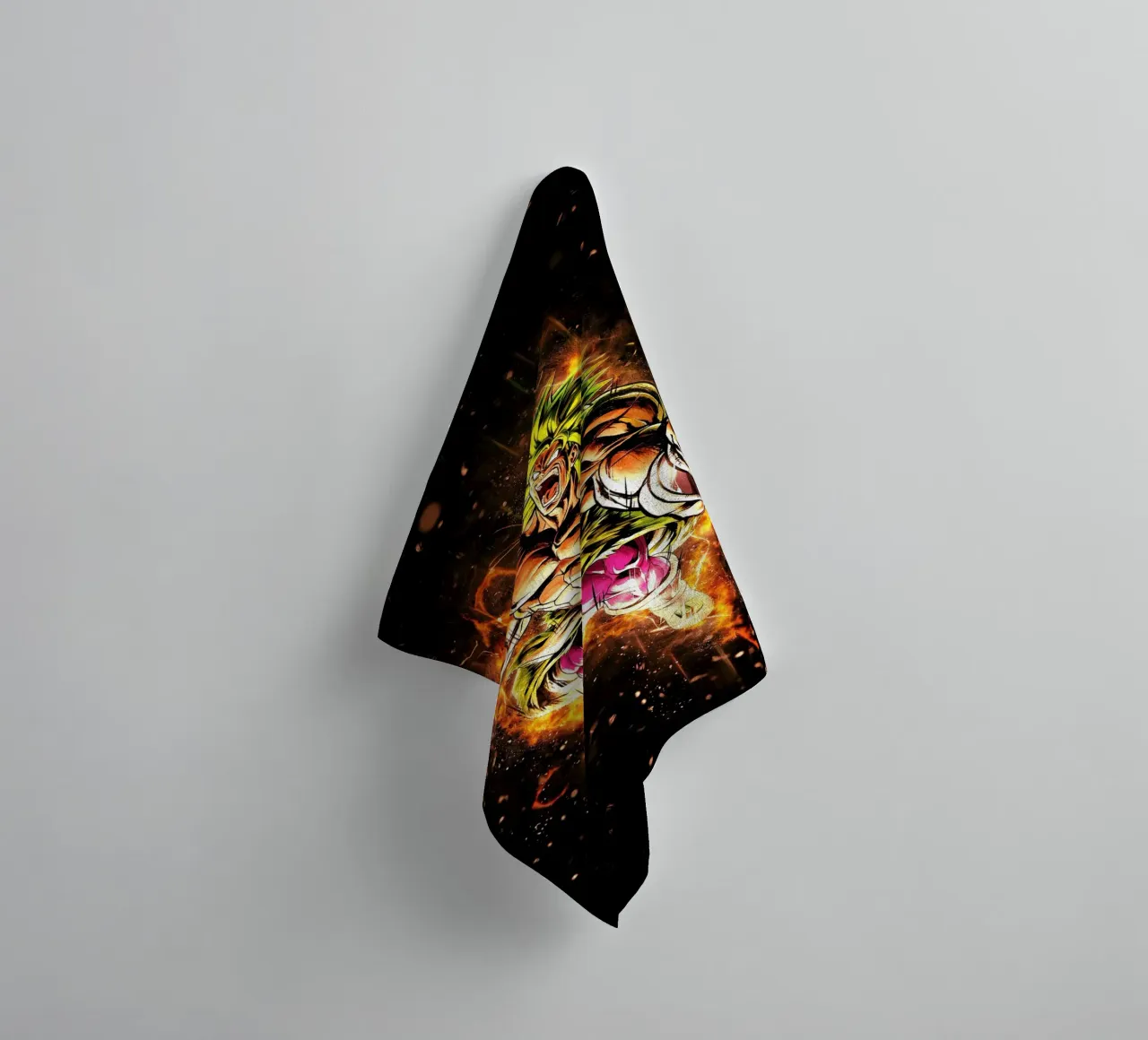 Broly ssj asciugamano da bagno da Neonartstudio