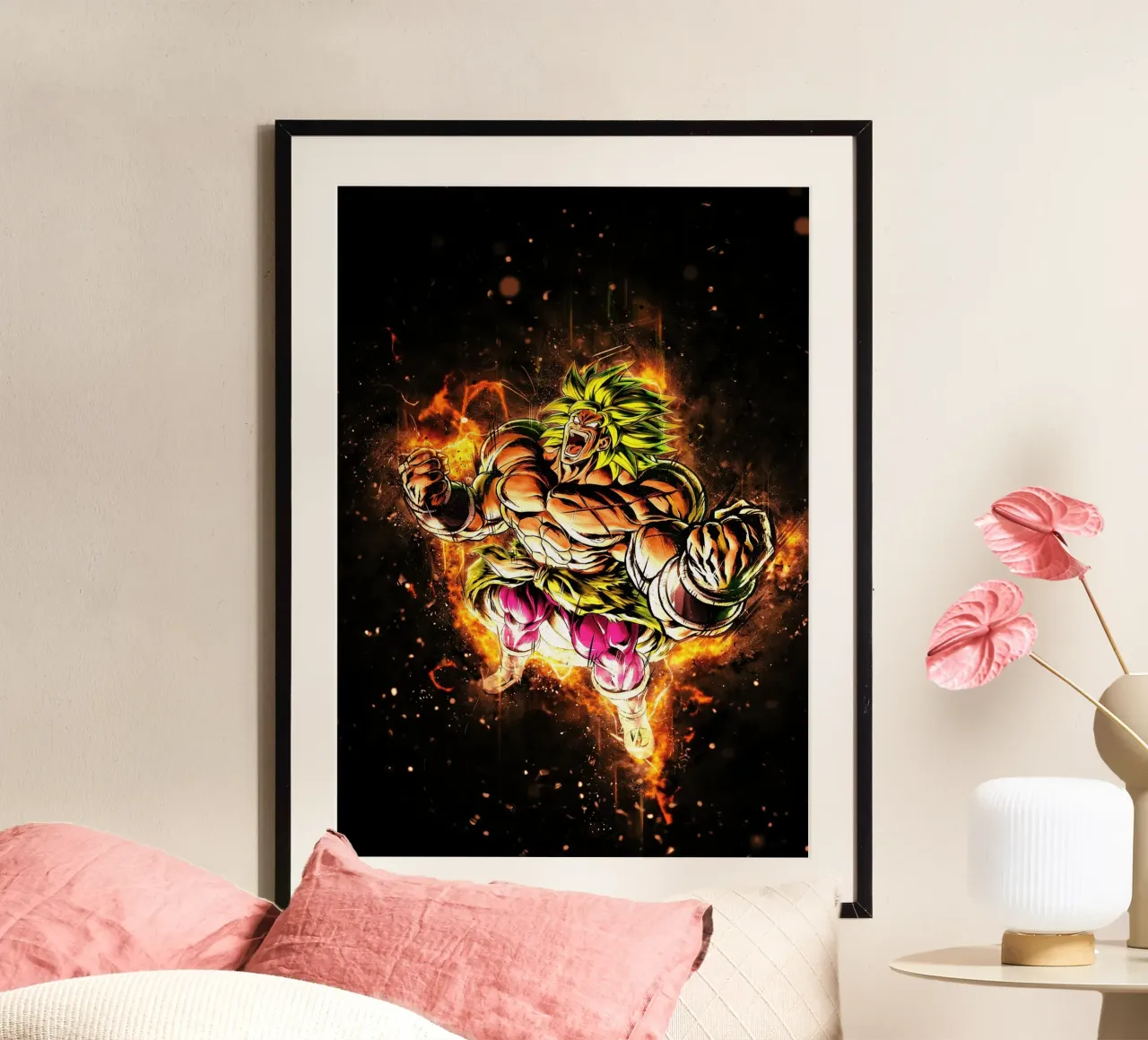 Broly ssj carta hahnemühle da Neonartstudio