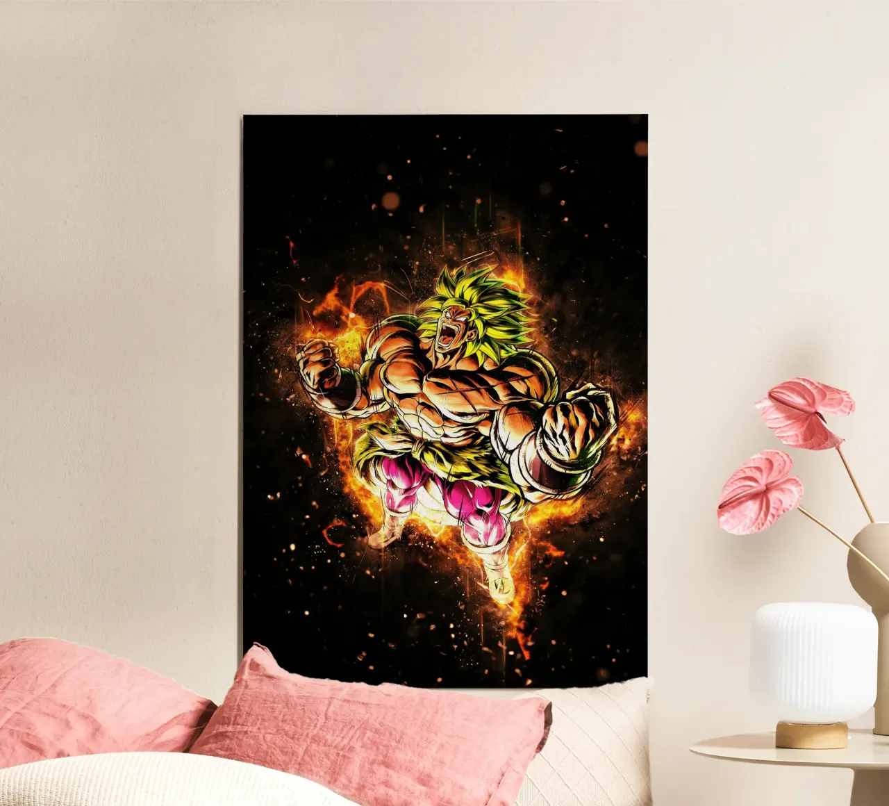Broly ssj carta hahnemühle da Neonartstudio
