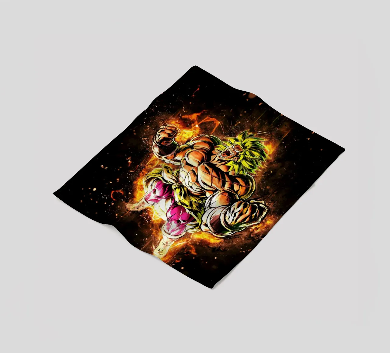 Broly ssj coperta in pile da Neonartstudio