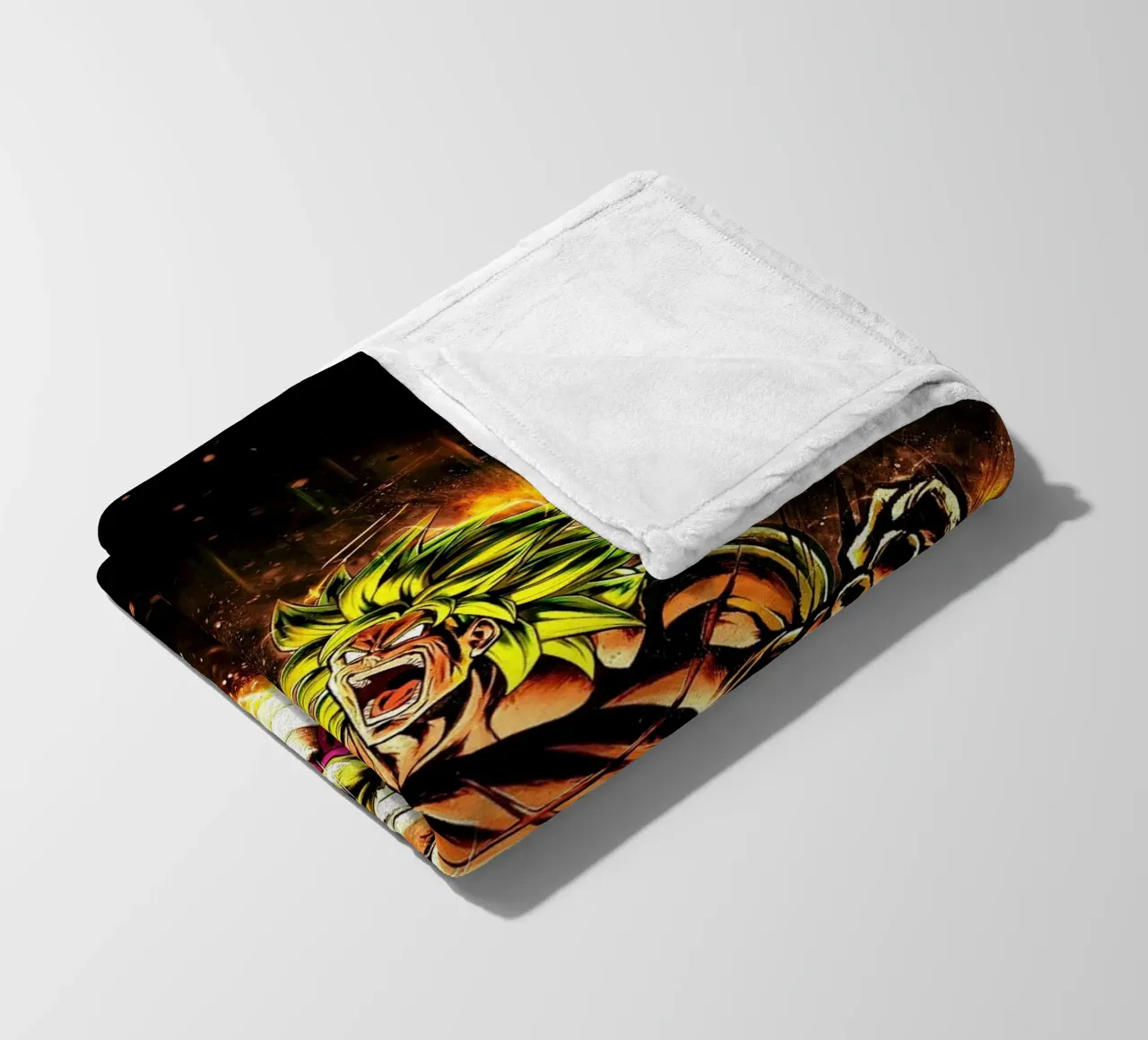Broly ssj coperta in pile da Neonartstudio