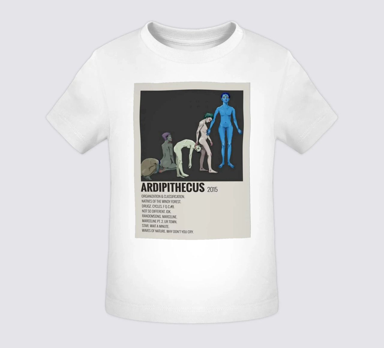 Willow Smith Ardipithecus 2015 maglietta neonato da SoundStudio