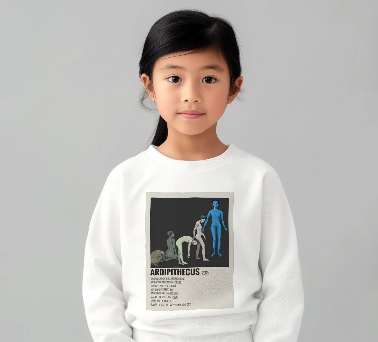 Willow Smith Ardipithecus 2015 felpa bambino da SoundStudio