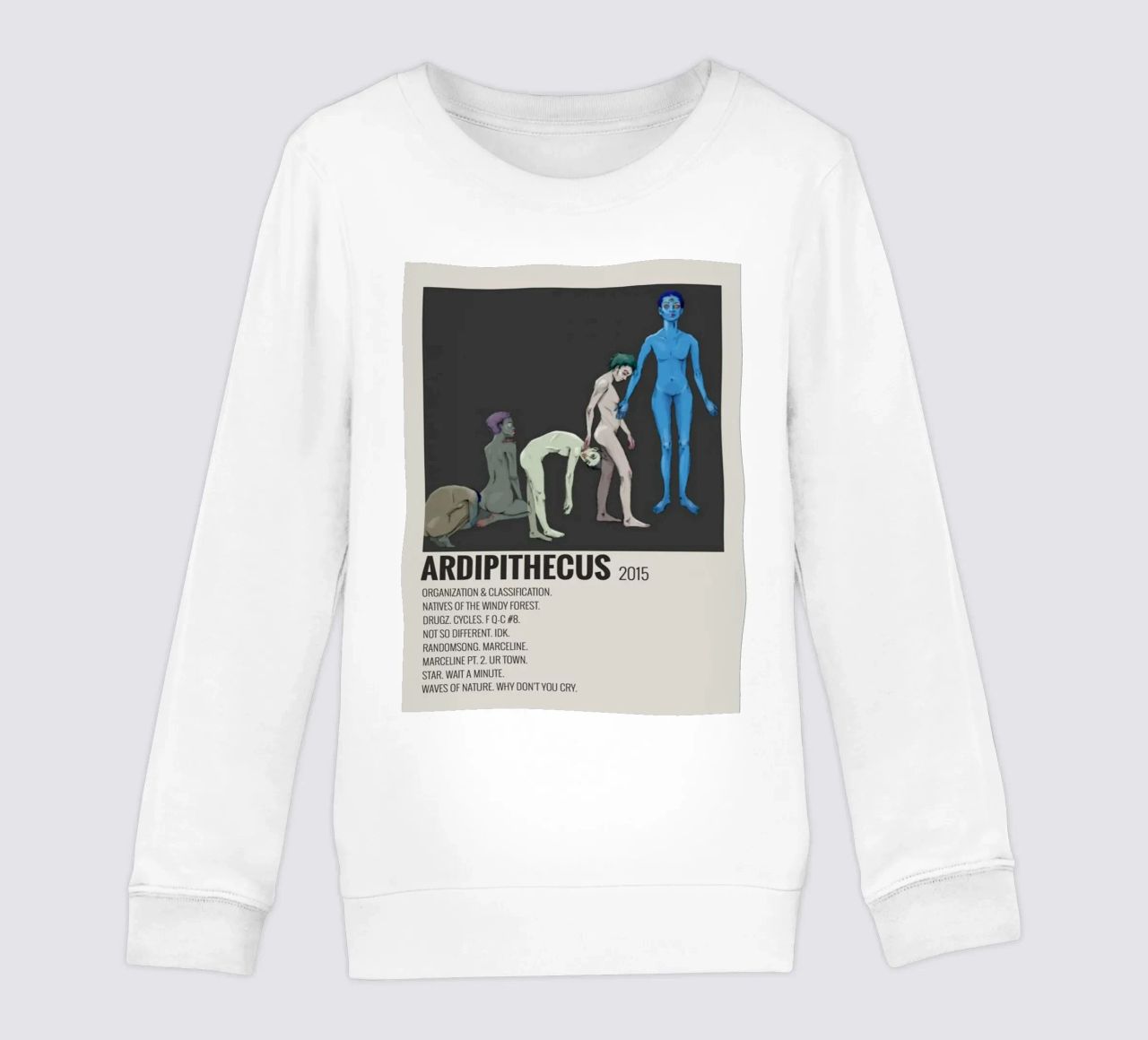 Willow Smith Ardipithecus 2015 felpa bambino da SoundStudio