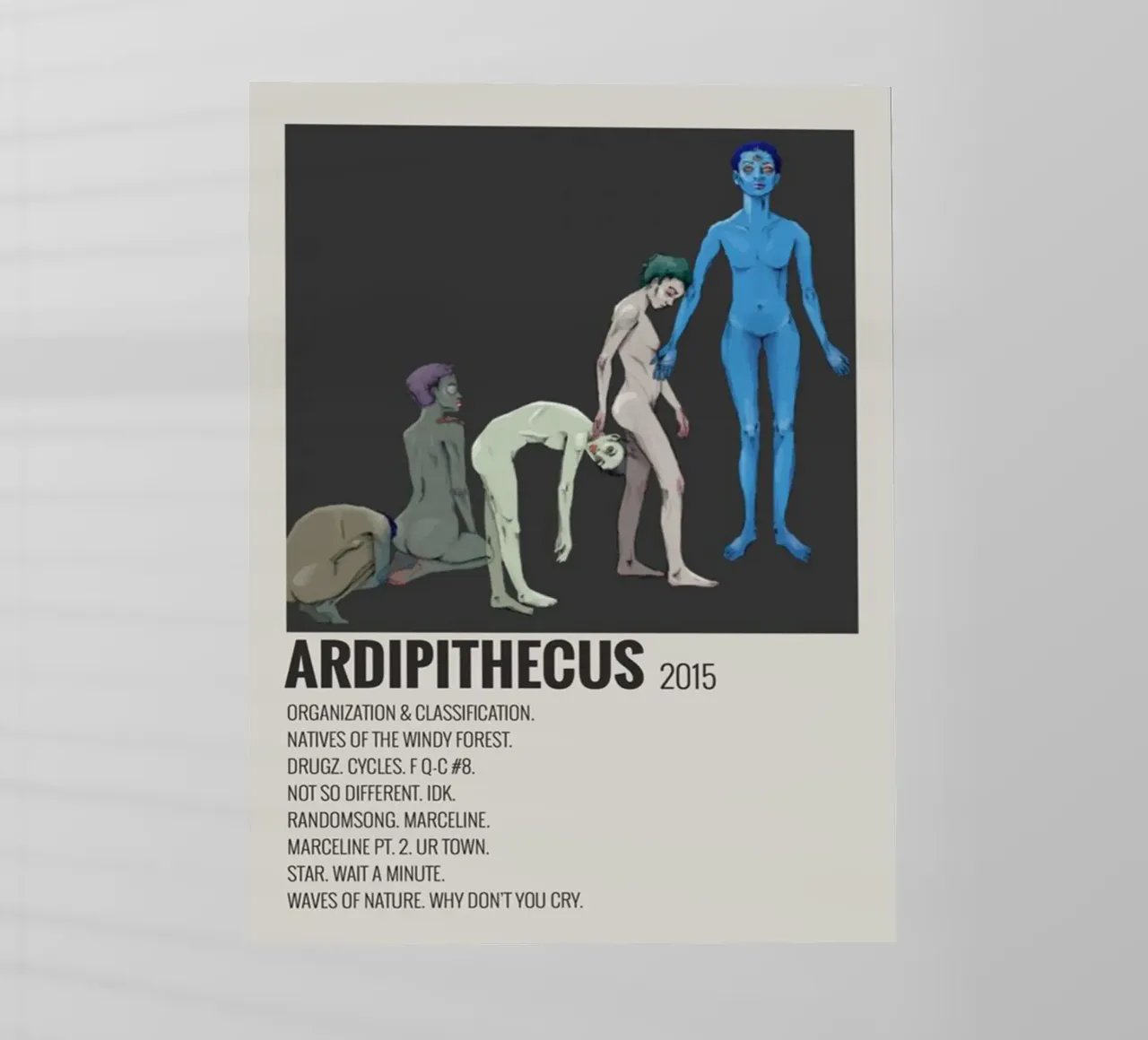 Willow Smith Ardipithecus 2015 Backlit Folie von SoundStudio