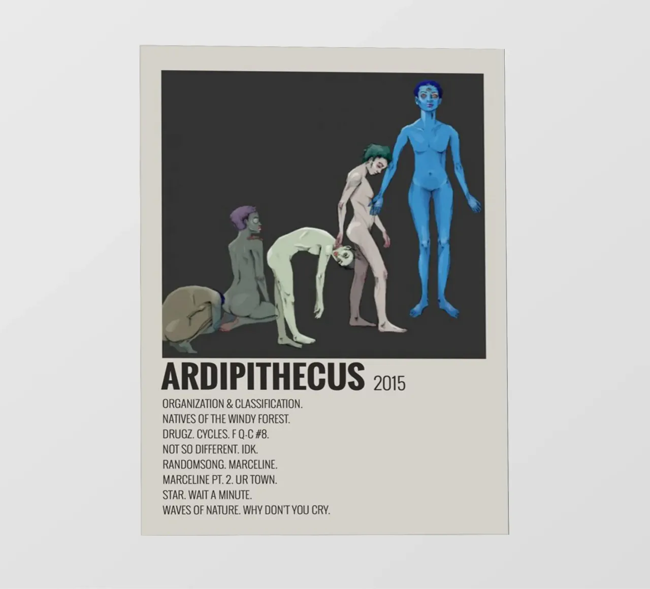 Willow Smith Ardipithecus 2015 Backlit Folie von SoundStudio