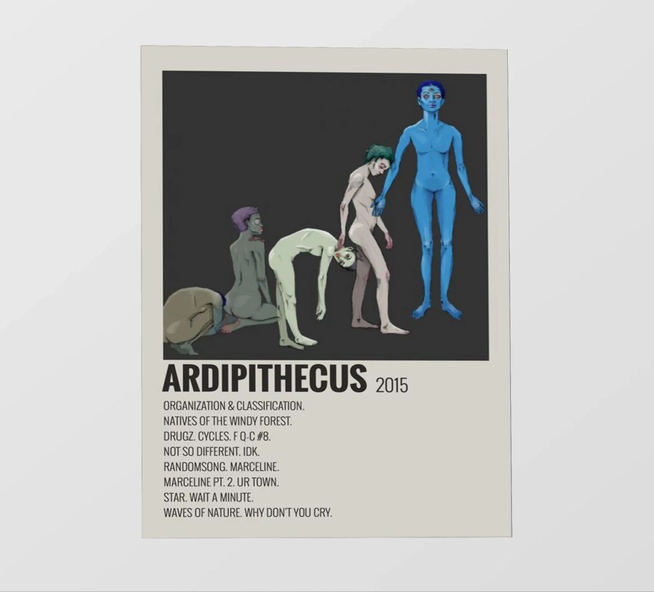Willow Smith Ardipithecus 2015 telo in pvc da SoundStudio