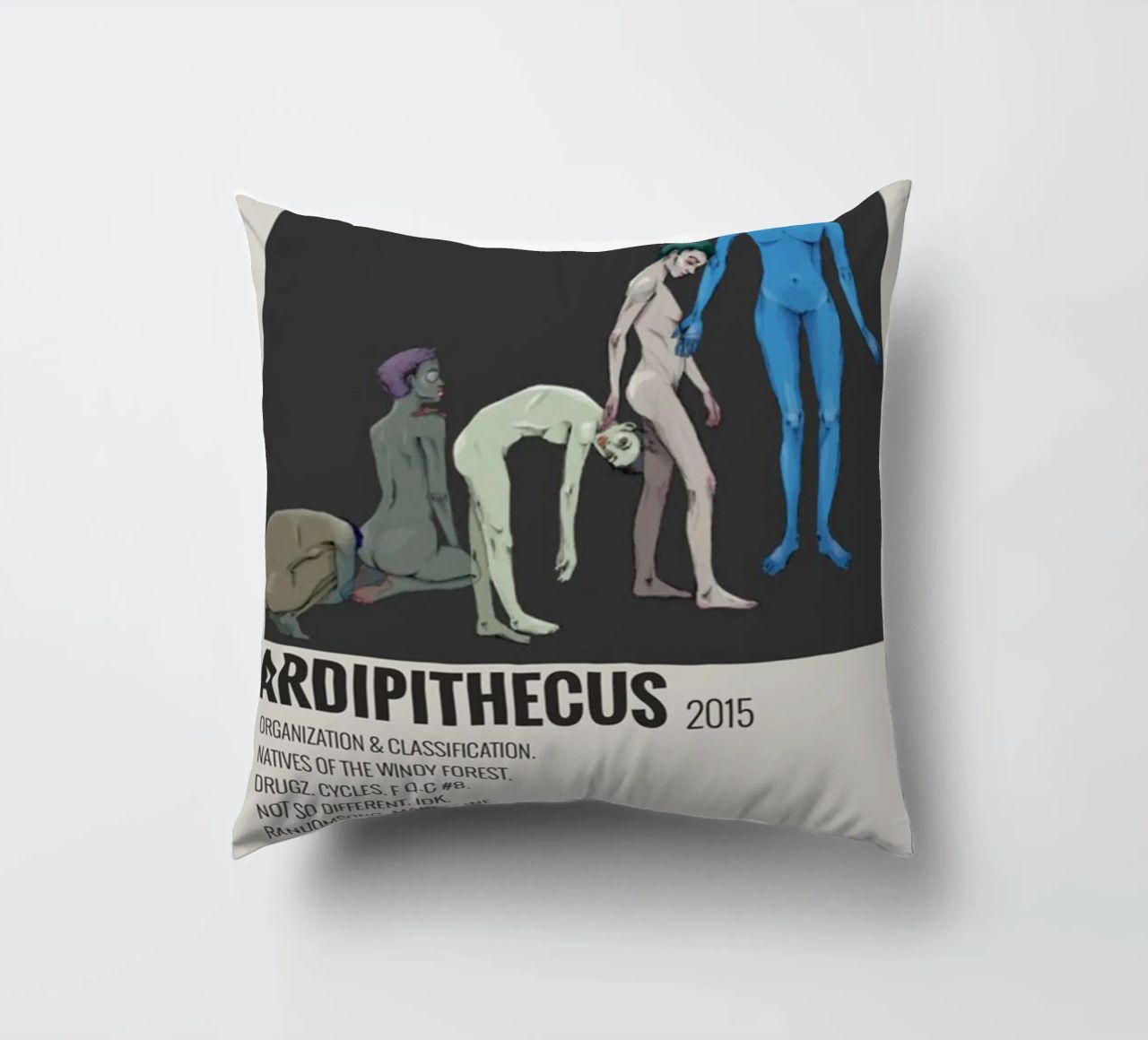 Willow Smith Ardipithecus 2015 cuscino da SoundStudio