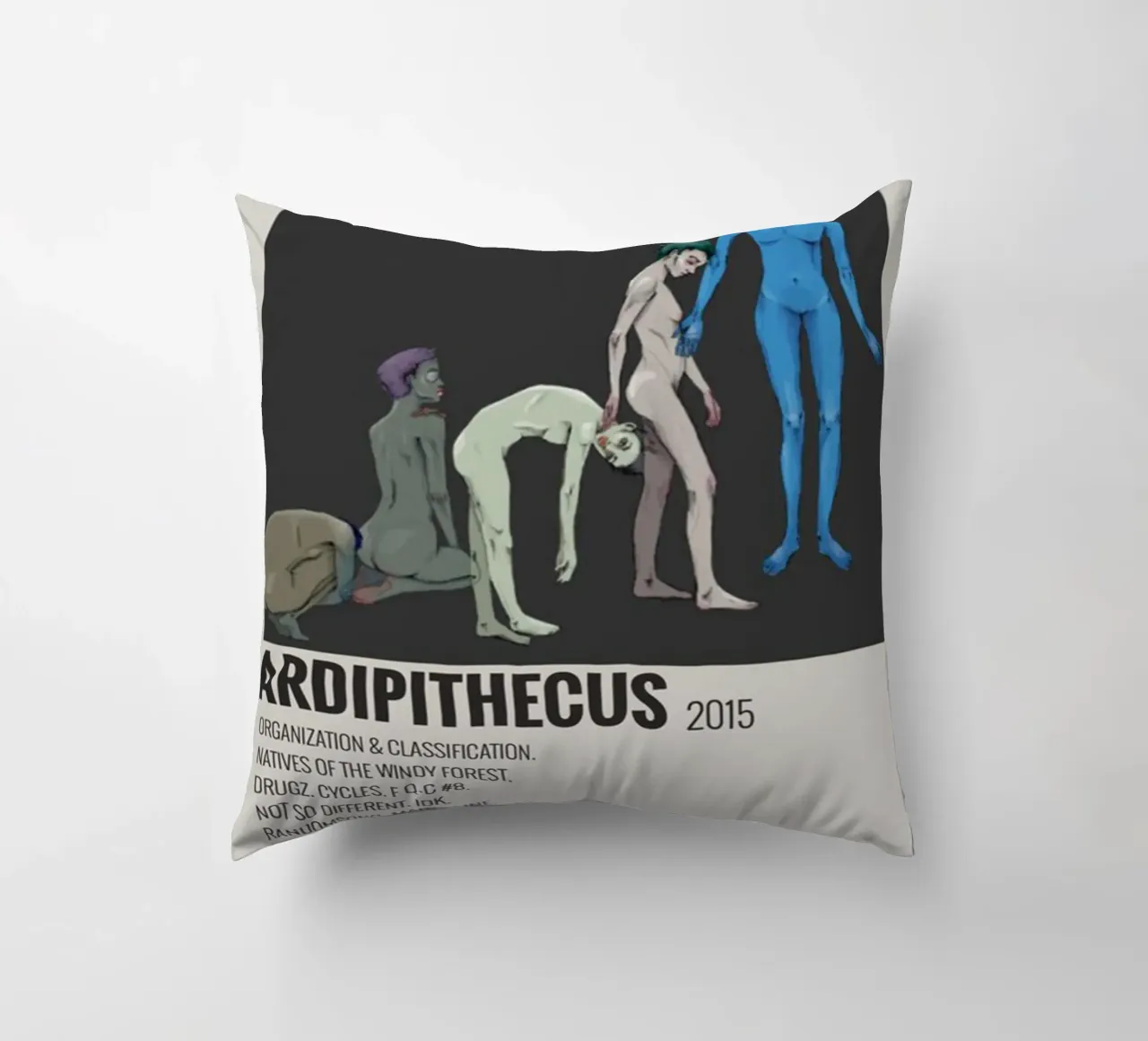 Willow Smith Ardipithecus 2015 Kissen von SoundStudio
