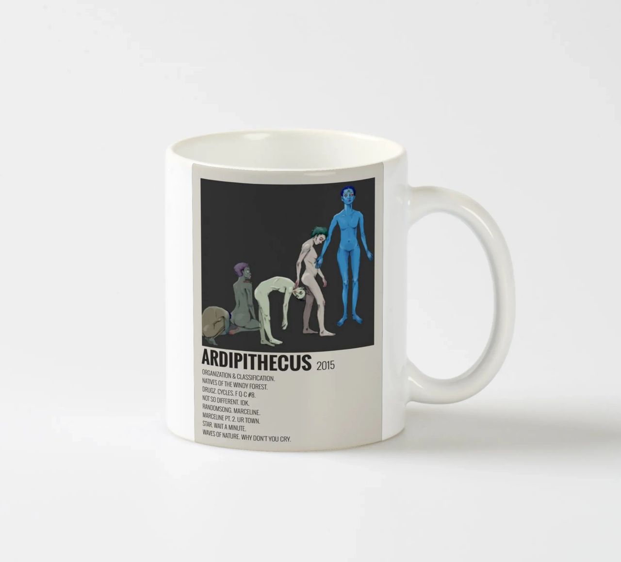 Willow Smith Ardipithecus 2015 tazza in ceramica da SoundStudio