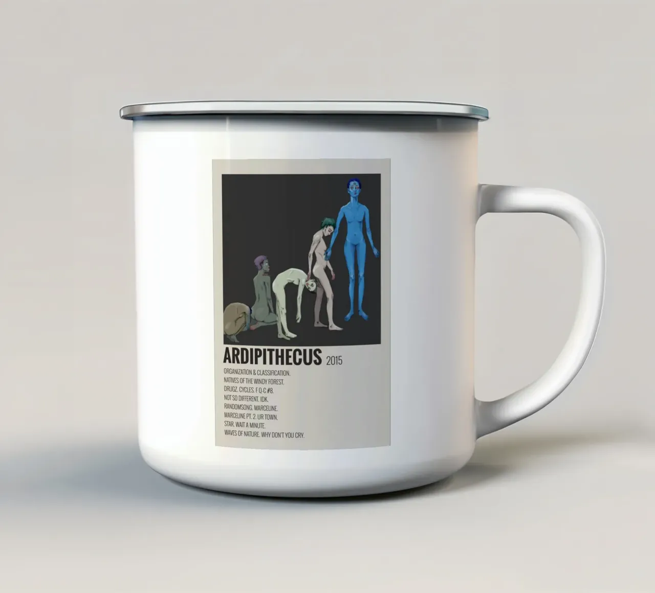 Willow Smith Ardipithecus 2015 mug en émail de SoundStudio
