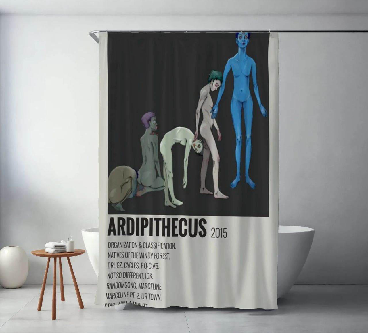 Willow Smith Ardipithecus 2015 tenda da doccia da SoundStudio