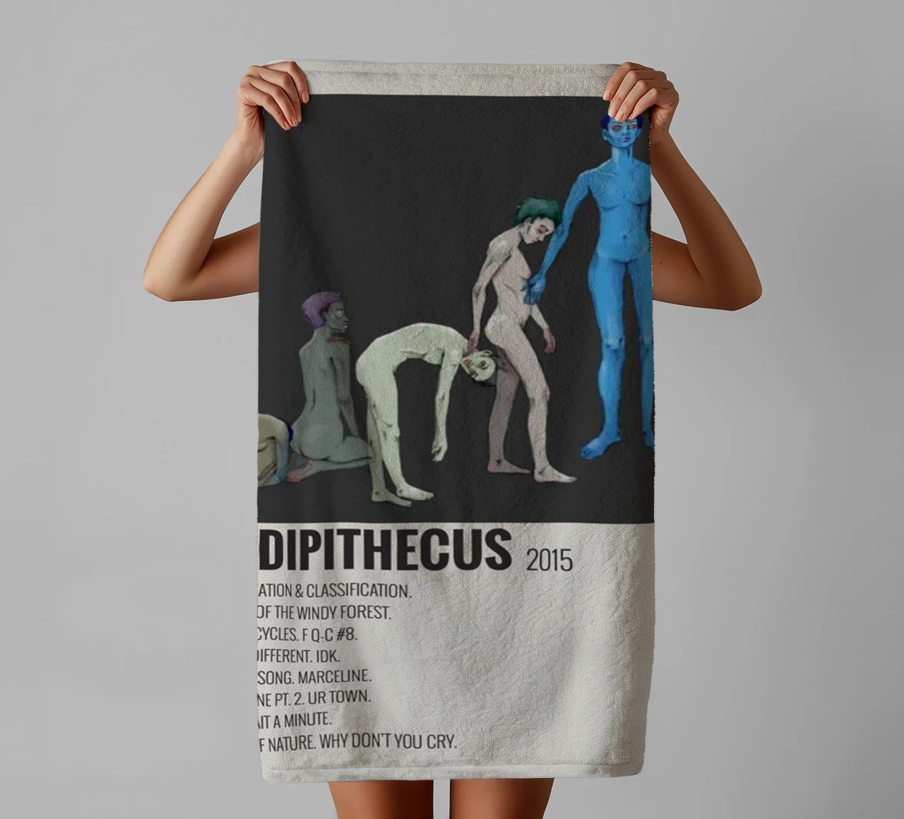 Willow Smith Ardipithecus 2015 asciugamano da bagno da SoundStudio