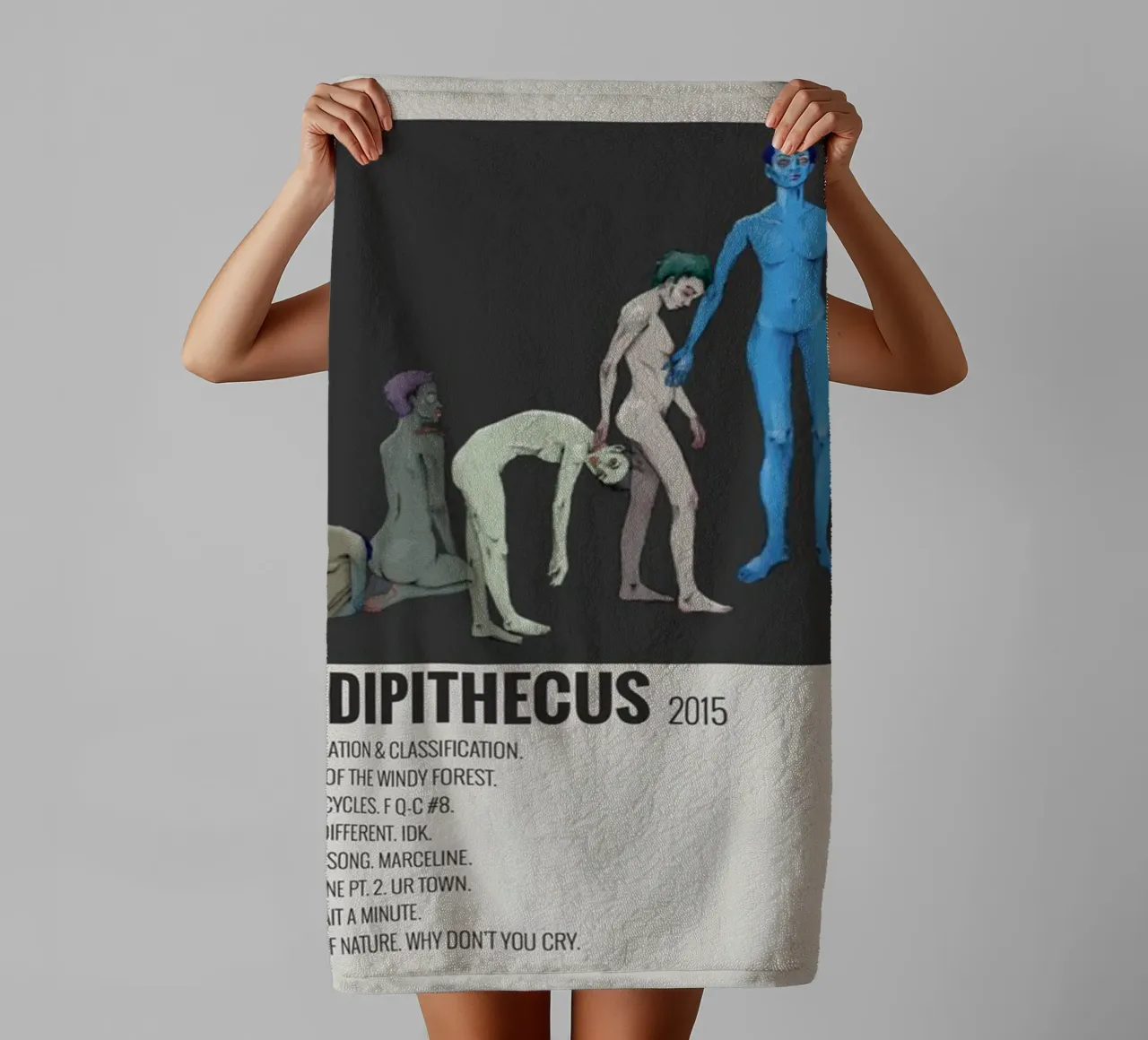 Willow Smith Ardipithecus 2015 asciugamano da bagno da SoundStudio