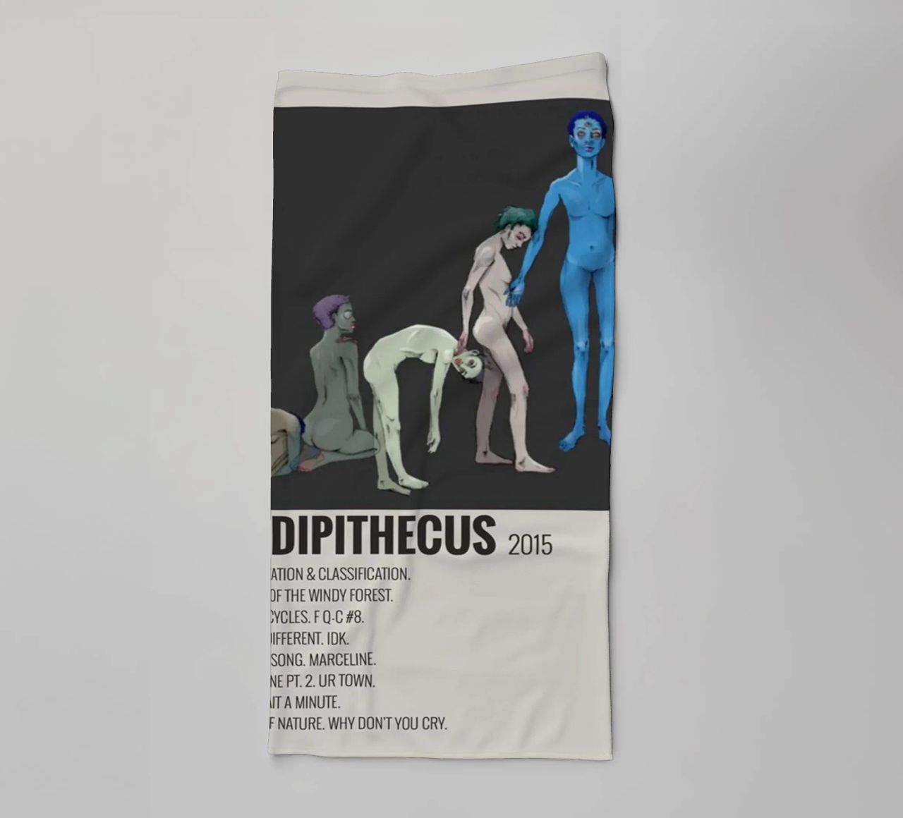 Willow Smith Ardipithecus 2015 asciugamano da bagno da SoundStudio